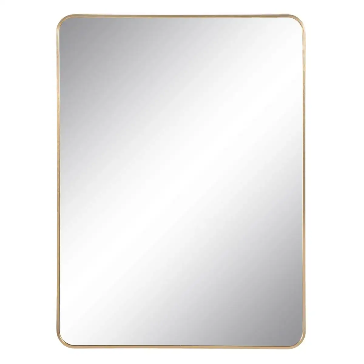 Miroir mural dore aluminium verre 76 x 3 x 101 cm_1588. Bienvenue chez DIAYTAR COTE D'IVOIRE - Où Chaque Détail Fait la Différence. Découvrez notre sélection méticuleuse et choisissez des articles qui répondent à vos exigences.