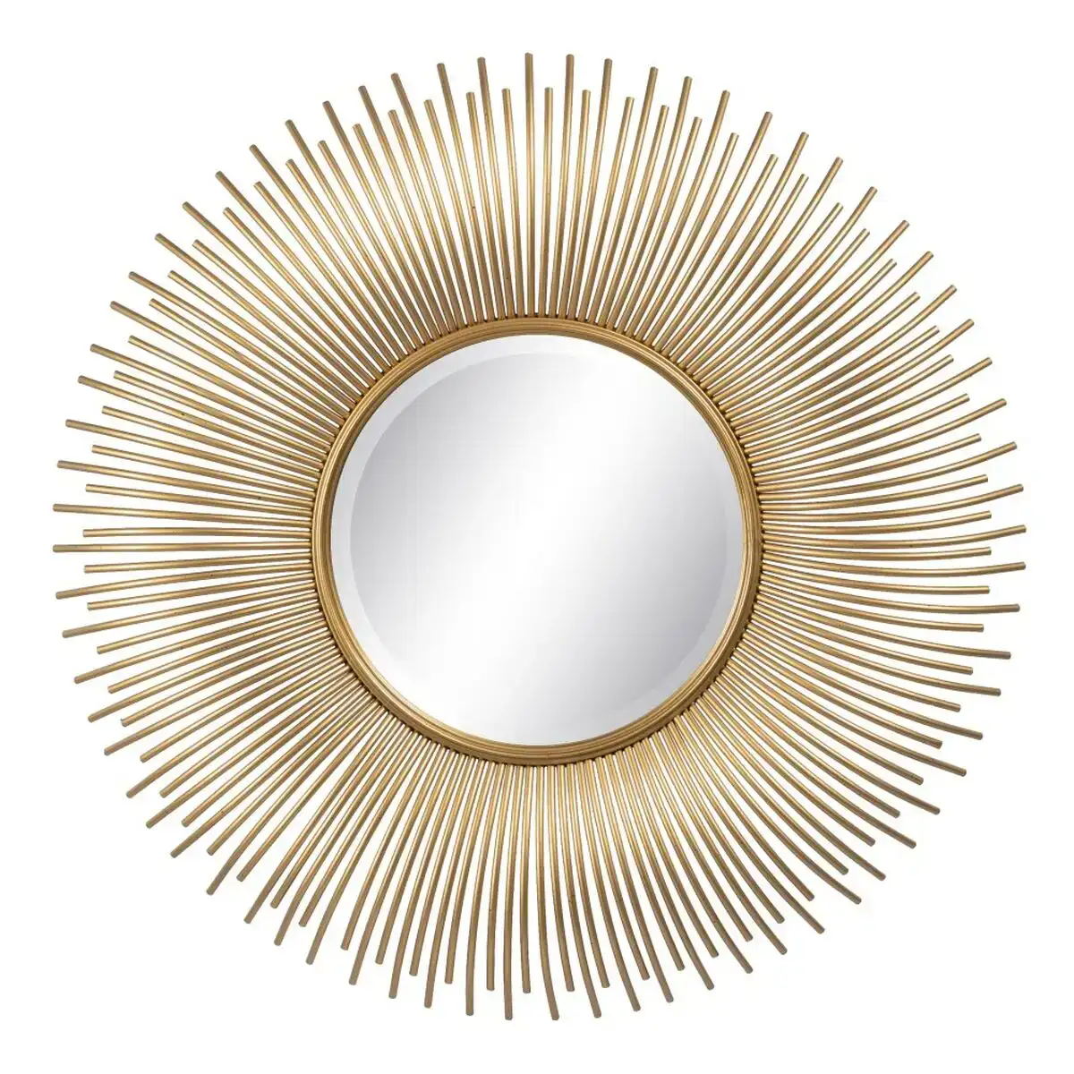 Miroir mural dore metal 80 x 6 x 80 cm_8711. DIAYTAR COTE D'IVOIRE - Là où la Diversité Rencontre la Qualité. Parcourez notre gamme complète et trouvez des produits qui incarnent la richesse et l'unicité du Côte d'Ivoire.