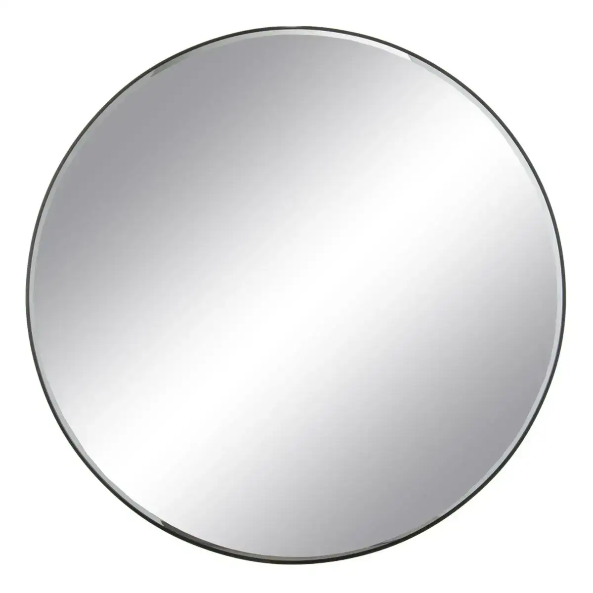 Miroir mural noir aluminium verre 120 x 4 x 120 cm_6617. DIAYTAR COTE D'IVOIRE - Votre Destination pour un Shopping Inégalé. Naviguez à travers notre sélection minutieuse pour trouver des produits qui répondent à tous vos besoins.