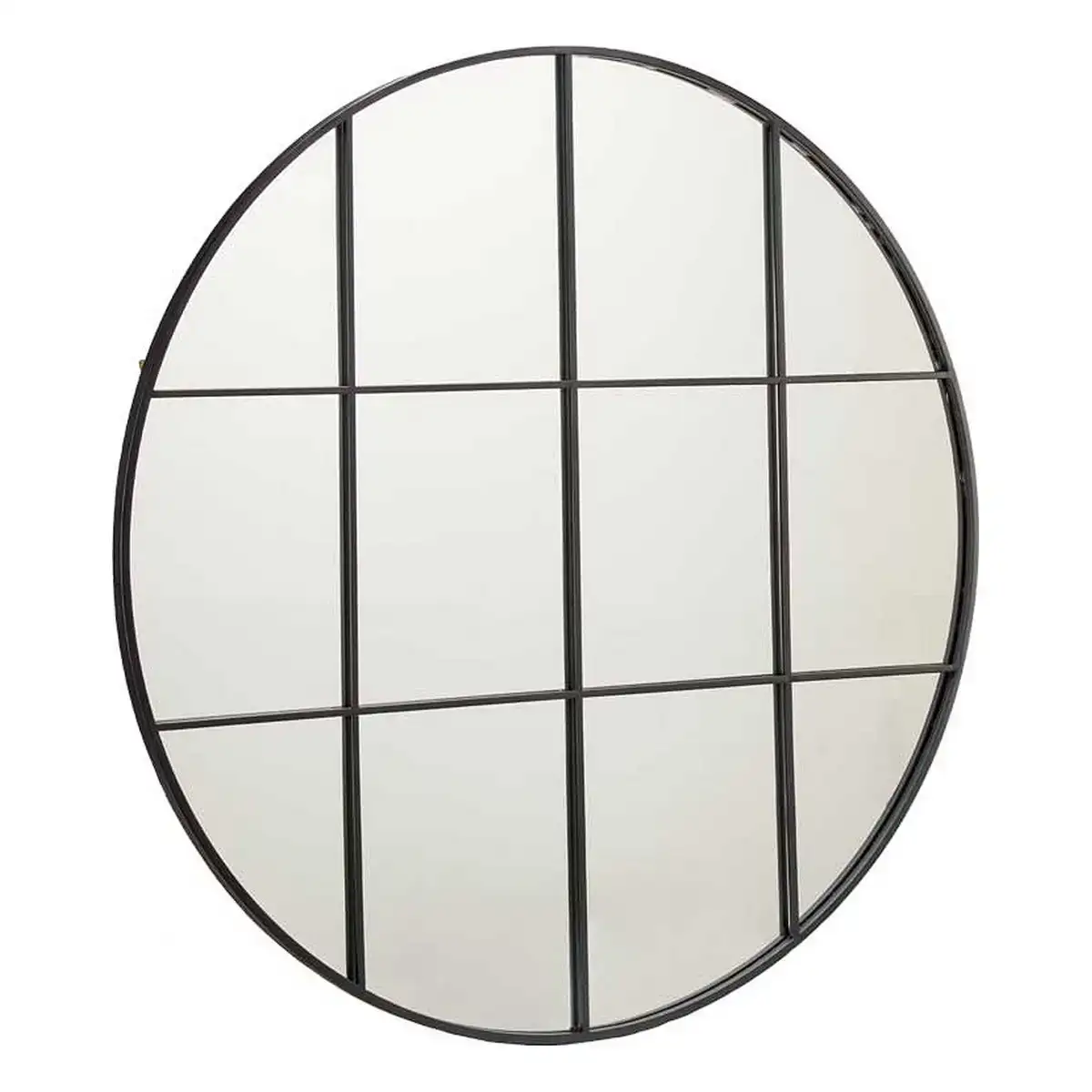 Miroir mural rond noir metal 100 x 2 5 x 100 cm _9884. DIAYTAR COTE D'IVOIRE - L'Art de Vivre l'Excellence au Quotidien. Explorez notre gamme et choisissez des produits qui ajoutent une note de prestige à votre vie.