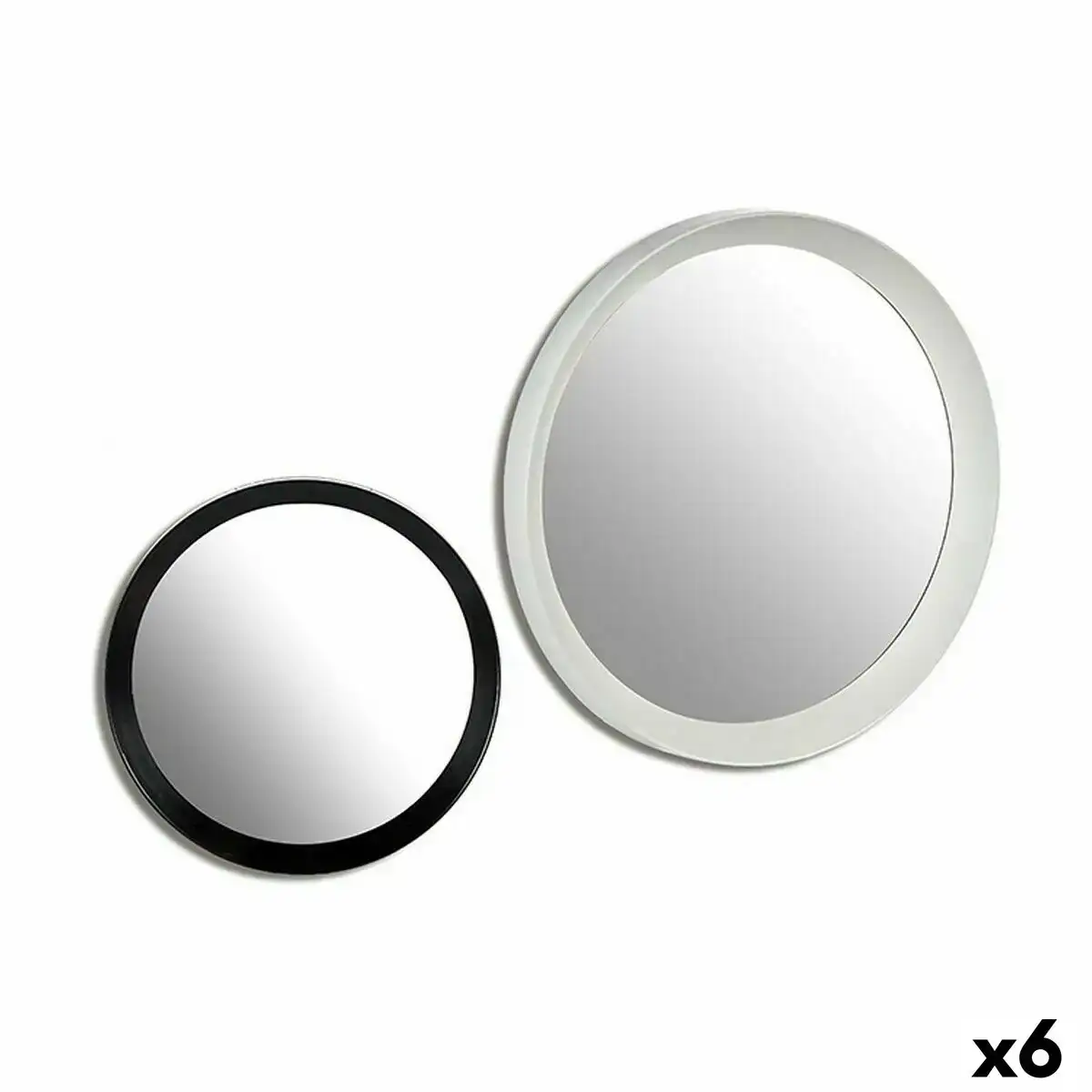 Miroir mural verre plastique 52 x 4 8 x 52 cm 6 unites _3708. DIAYTAR COTE D'IVOIRE - L'Art du Shopping Éclairé. Parcourez notre catalogue et choisissez parmi des produits de qualité qui satisferont vos besoins et votre style.