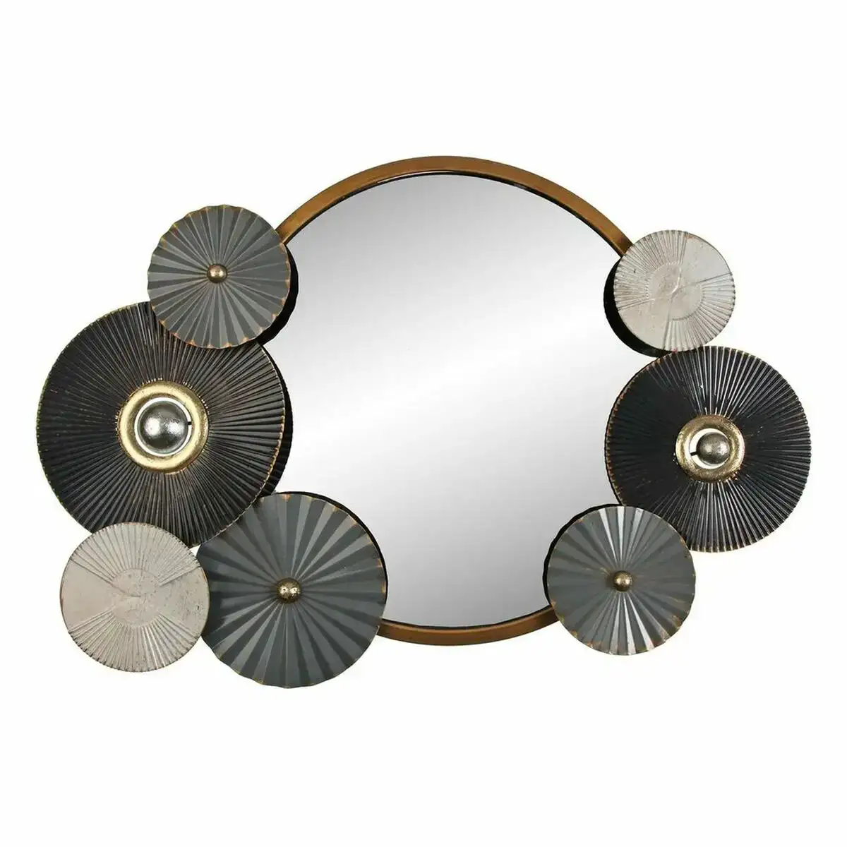 Miroir mural versa miroir metal 2 25 x 20 5 x 70 cm 53 x 2 x 79 cm _7677. DIAYTAR COTE D'IVOIRE - Votre Passage vers le Raffinement. Plongez dans notre univers de produits exquis et choisissez des articles qui ajoutent une touche de sophistication à votre vie.