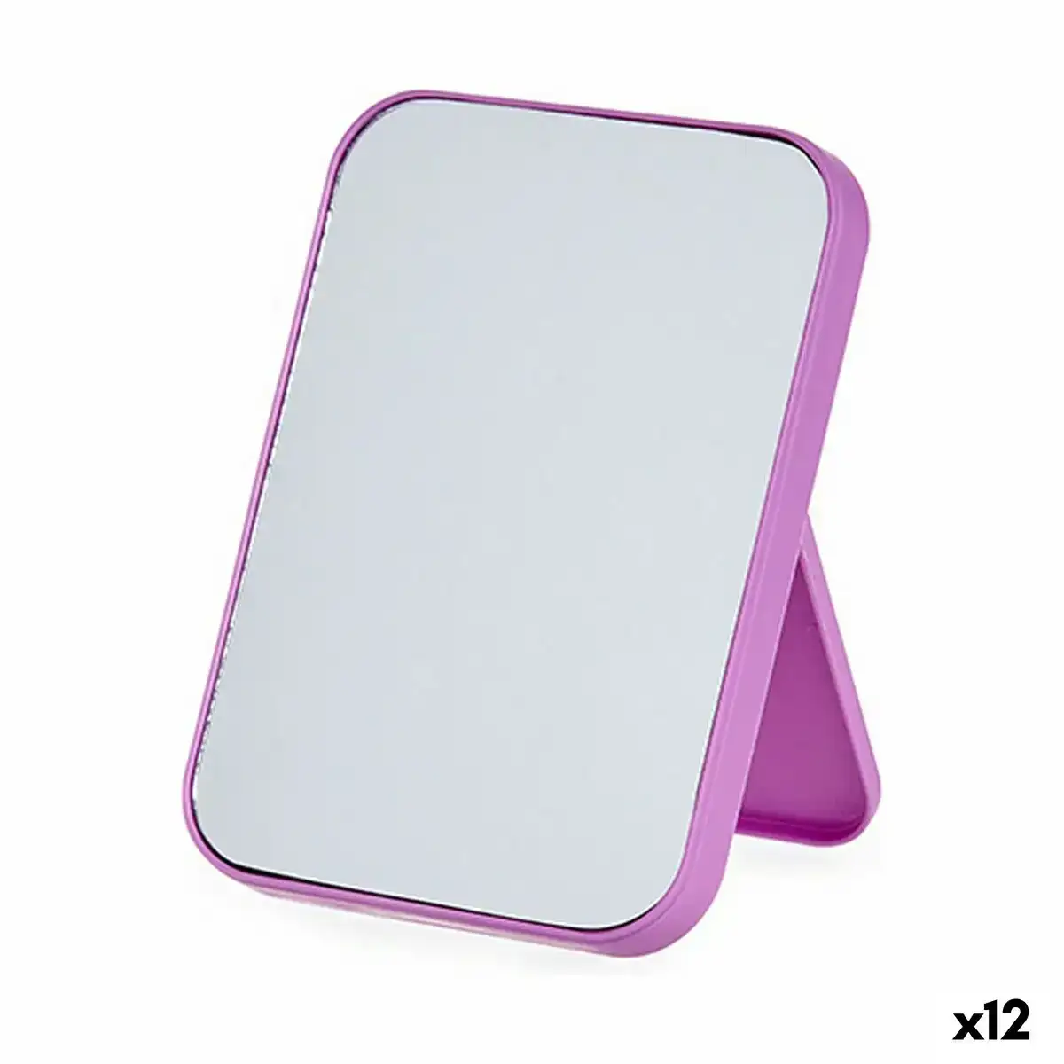 Miroir polypropylene 1 7 x 20 x 14 cm 12 unites _9130. DIAYTAR COTE D'IVOIRE - Où Choisir est un Acte d'Amour pour le Côte d'Ivoire. Explorez notre boutique en ligne et choisissez des articles qui célèbrent la culture et l'artisanat du pays.