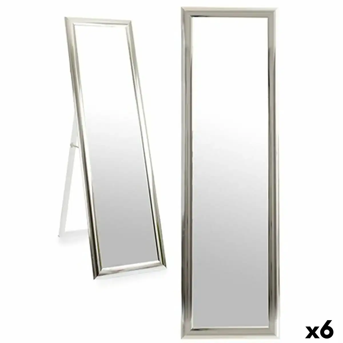 Miroir sur pied argente bois verre 38 3 x 3 x 135 cm 6 unites _2742. Bienvenue sur DIAYTAR COTE D'IVOIRE - Votre Évasion Shopping Personnalisée. Parcourez notre collection unique et trouvez des articles qui reflètent votre style et votre individualité.