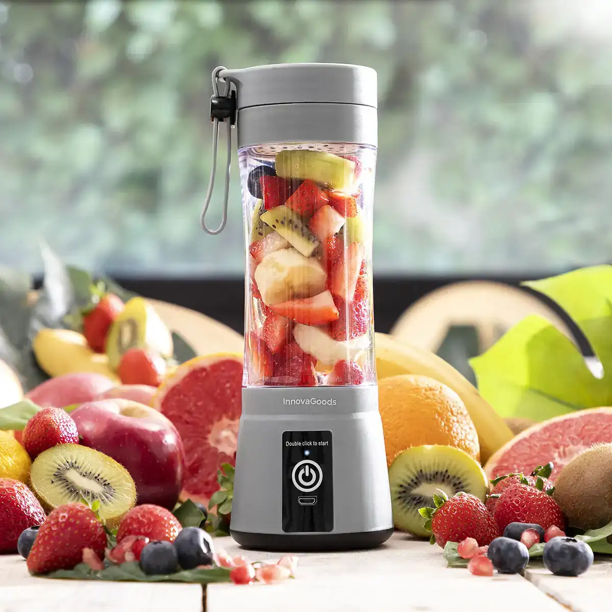 Mixeur a recipient portatif rechargeable frubler innovagoods reconditionne b _9339. DIAYTAR COTE D'IVOIRE - Où la Mode et le Confort se Rencontrent. Plongez dans notre univers de produits et trouvez des articles qui vous habillent avec style et aisance.