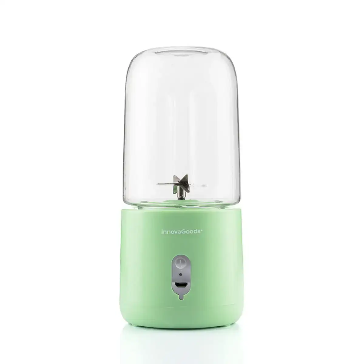 Mixeur a recipient portatif rechargeable innovagoods v0103478 250 ml reconditionne a _5649. DIAYTAR COTE D'IVOIRE - Votre Passage vers la Découverte. Explorez notre boutique en ligne pour trouver des trésors qui vous attendent, du traditionnel à l'avant-garde.