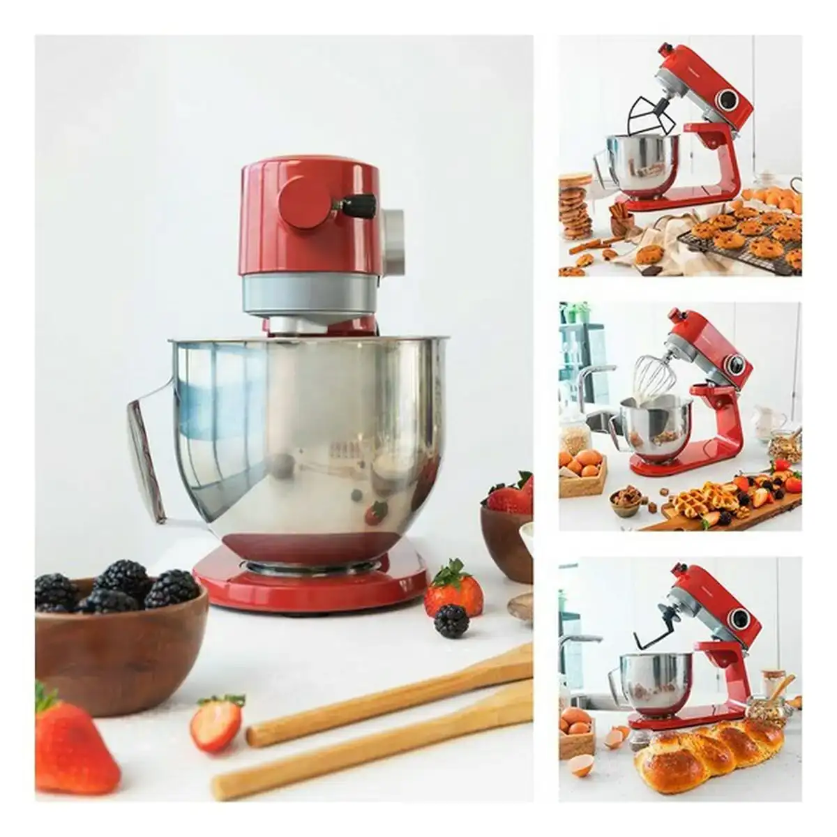 Mixeur melangeur de pate cecotec twist fusion 4000 luxury red 800 w_5191. Bienvenue chez DIAYTAR COTE D'IVOIRE - Où l'Authenticité Rencontre l'Accessibilité. Explorez notre sélection abordable et découvrez des articles qui incarnent l'essence du Côte d'Ivoire.
