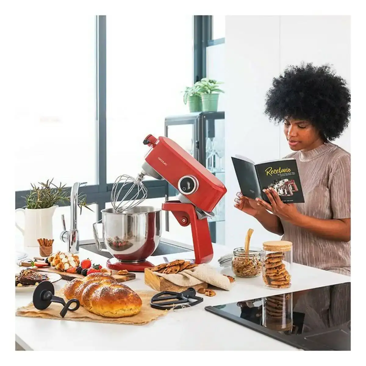 Mixeur melangeur de pate cecotec twist fusion 4000 luxury red 800 w_9829. DIAYTAR COTE D'IVOIRE - Où Chaque Produit a son Histoire. Découvrez notre gamme de produits, chacun portant en lui le récit de l'artisanat et de la passion, pour vous offrir une expérience de shopping authentique.