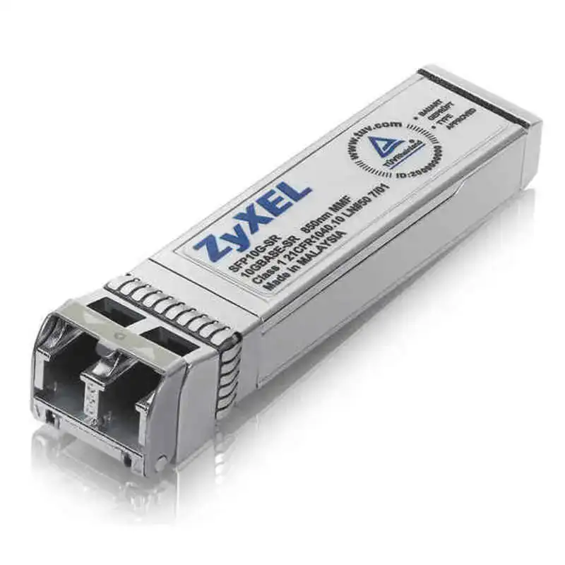 Module sfp a fibre optique multimode zyxel sfp10g sr zz0101f 1000 mbit s_1947. DIAYTAR COTE D'IVOIRE - Votre Destination pour un Shopping Inoubliable. Naviguez à travers notre catalogue et choisissez des produits qui vous marquent par leur originalité.