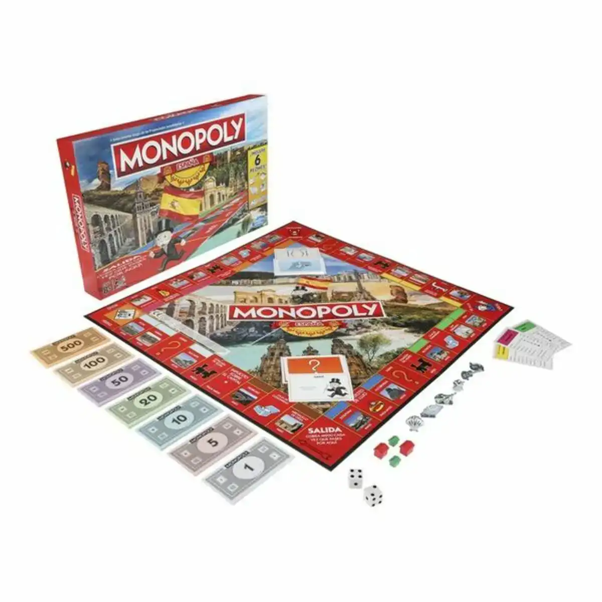 Monopoly expagne hasbro_4438. Bienvenue chez DIAYTAR COTE D'IVOIRE - Où l'Authenticité Rencontre l'Accessibilité. Explorez notre sélection abordable et découvrez des articles qui incarnent l'essence du Côte d'Ivoire.