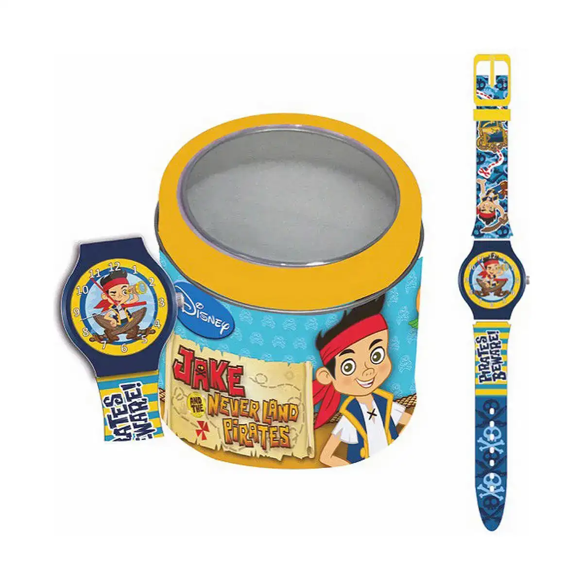 Montre enfant cartoon jake the pirate tin box o 33 mm _5739. DIAYTAR COTE D'IVOIRE - L'Essence de la Tradition et de la Modernité réunies. Explorez notre plateforme en ligne pour trouver des produits authentiques du Côte d'Ivoire, tout en découvrant les dernières tendances du monde moderne.