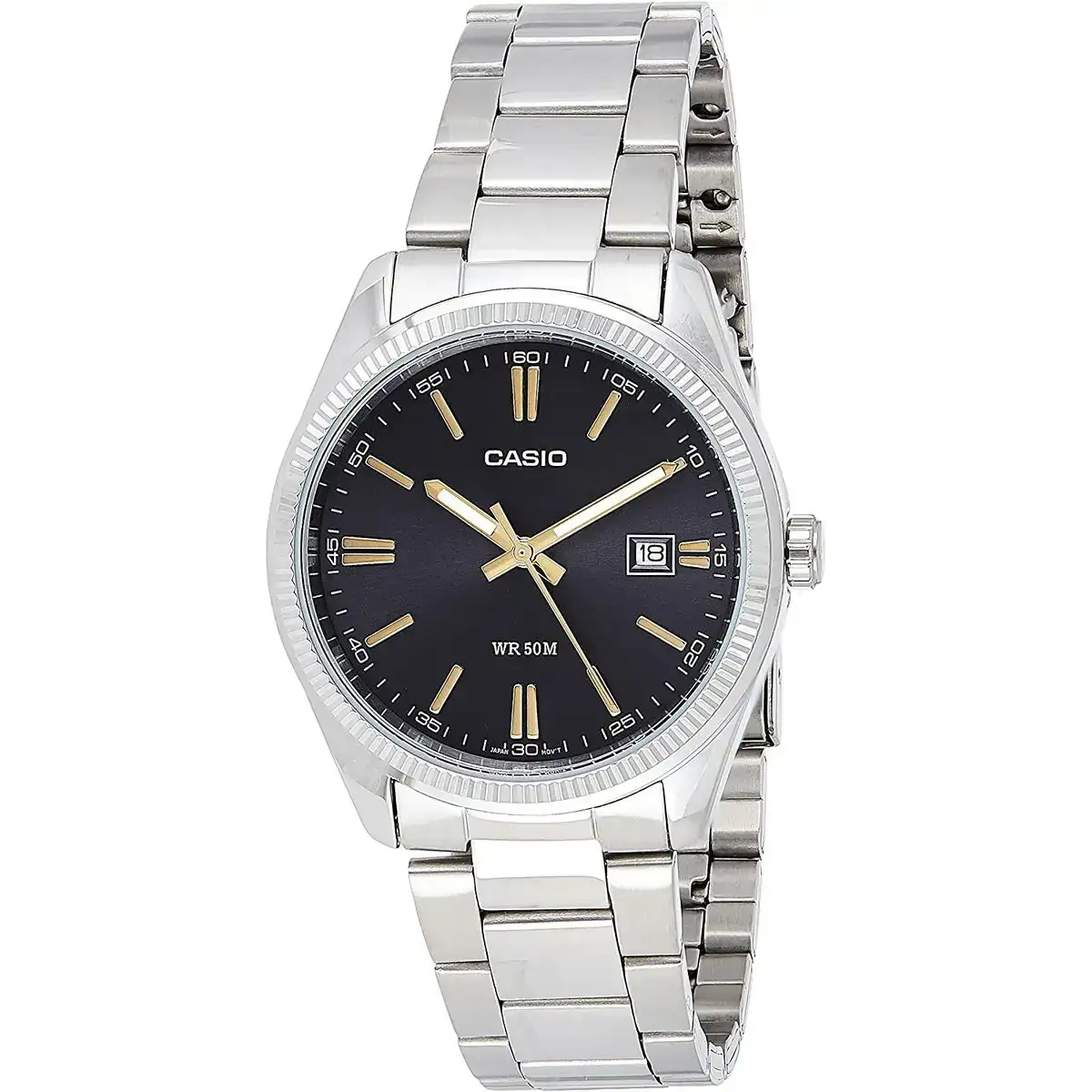 Montre homme casio argente noir o 39 mm _1152. Entrez dans l'Univers de DIAYTAR COTE D'IVOIRE - Où l'Innovation Rencontre la Tradition. Explorez notre sélection de produits modernes et traditionnels qui incarnent l'esprit dynamique du Côte d'Ivoire.