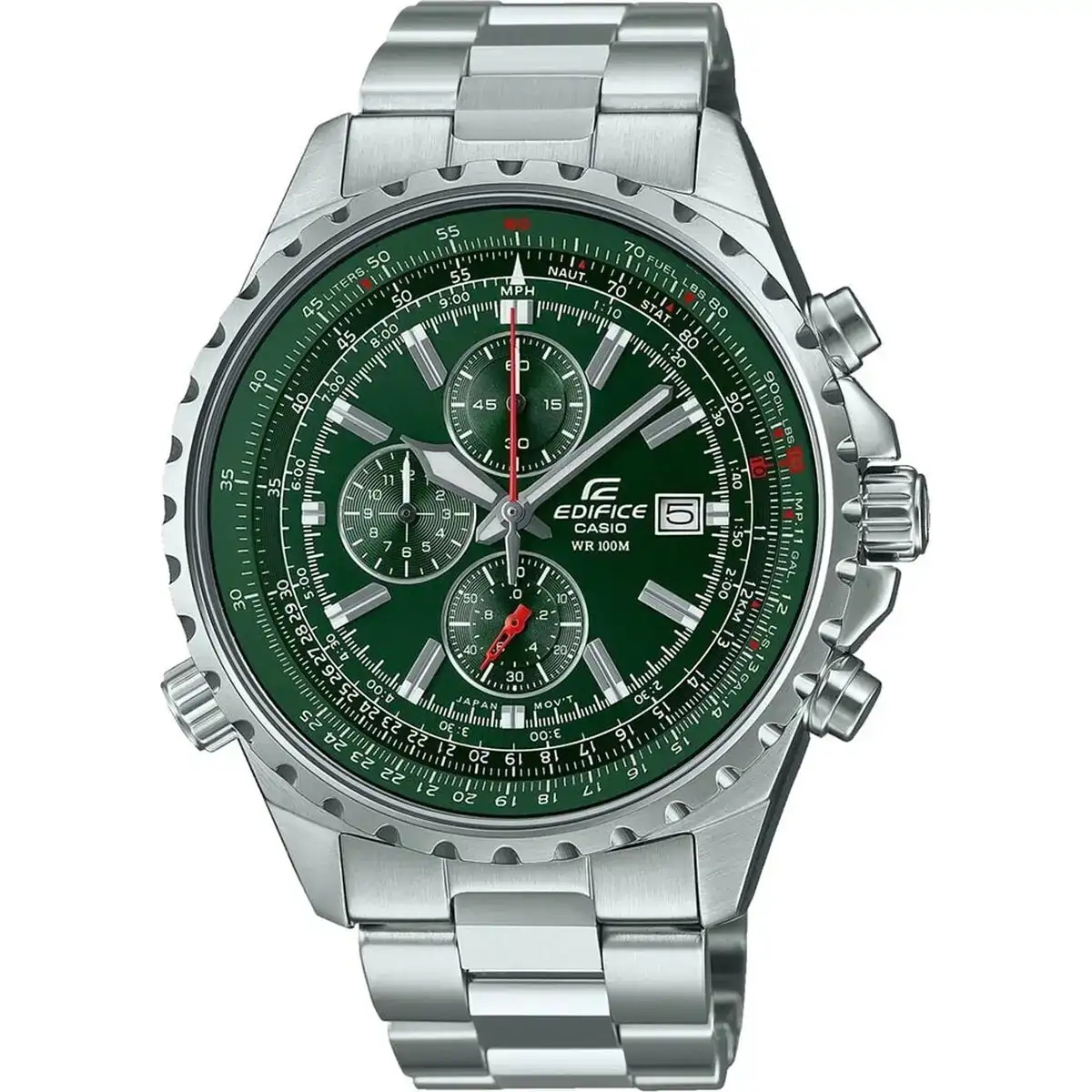 Montre homme casio ef 527d 3avuef vert argente o 45 mm _2572. DIAYTAR COTE D'IVOIRE - L'Art de Vivre l'Excellence au Quotidien. Explorez notre gamme et choisissez des produits qui ajoutent une note de prestige à votre vie.