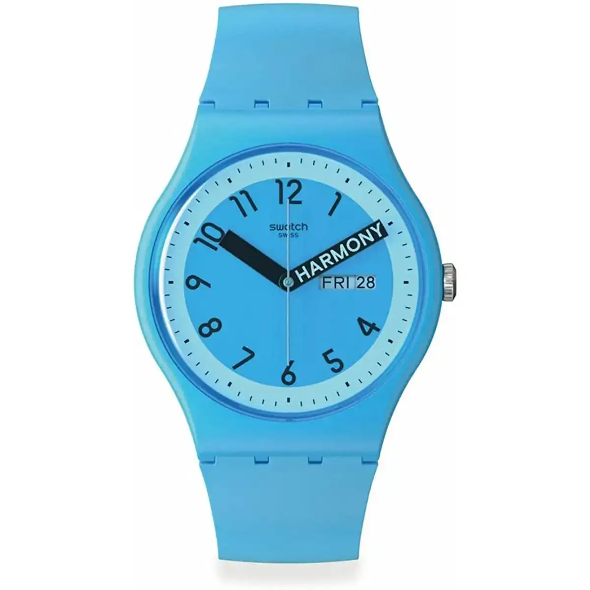 Montre homme swatch proudly blue o 41 mm _2768. Entrez dans l'Univers de DIAYTAR COTE D'IVOIRE - Votre Destination de Shopping Complète. Découvrez des produits qui reflètent la diversité et la richesse culturelle du Côte d'Ivoire, le tout à portée de clic.