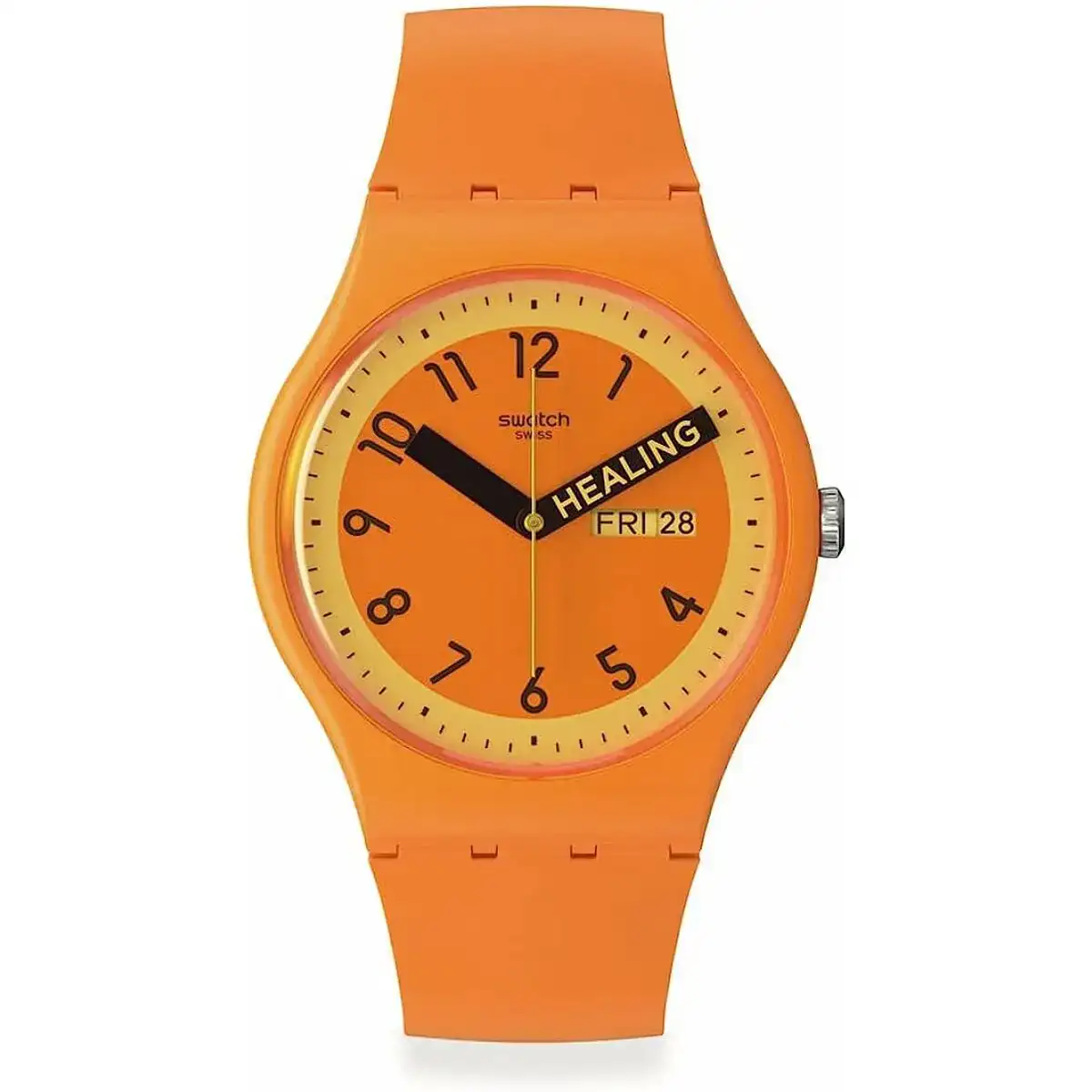 Montre homme swatch proudly orange o 41 mm _4859. DIAYTAR COTE D'IVOIRE - Votre Destination pour un Shopping Éclairé. Parcourez notre boutique en ligne pour découvrir des produits de qualité qui embelliront votre quotidien.