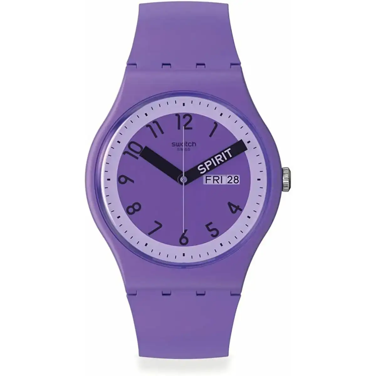 Montre homme swatch proudly violet o 41 mm _1874. Bienvenue chez DIAYTAR COTE D'IVOIRE - Où le Shopping Rime avec Diversité. Plongez dans notre univers de produits et découvrez des trésors qui représentent la richesse culturelle du Côte d'Ivoire.