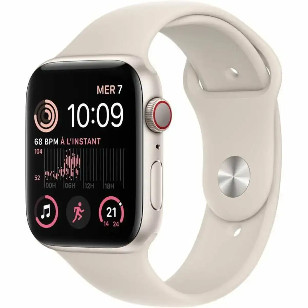 Montre intelligente apple watch se 32 gb beige 44 mm_7475. Bienvenue chez DIAYTAR COTE D'IVOIRE - Où Chaque Produit a son Âme. Découvrez notre gamme et choisissez des articles qui résonnent avec votre personnalité et vos valeurs.
