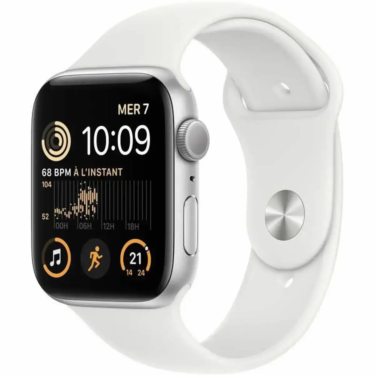 Montre intelligente apple watch se blanc 4g watchos 9_3464. DIAYTAR COTE D'IVOIRE - L'Art de Vivre le Shopping en Ligne. Découvrez notre plateforme intuitive et trouvez des produits qui vous inspirent et vous enchantent, à chaque clic.