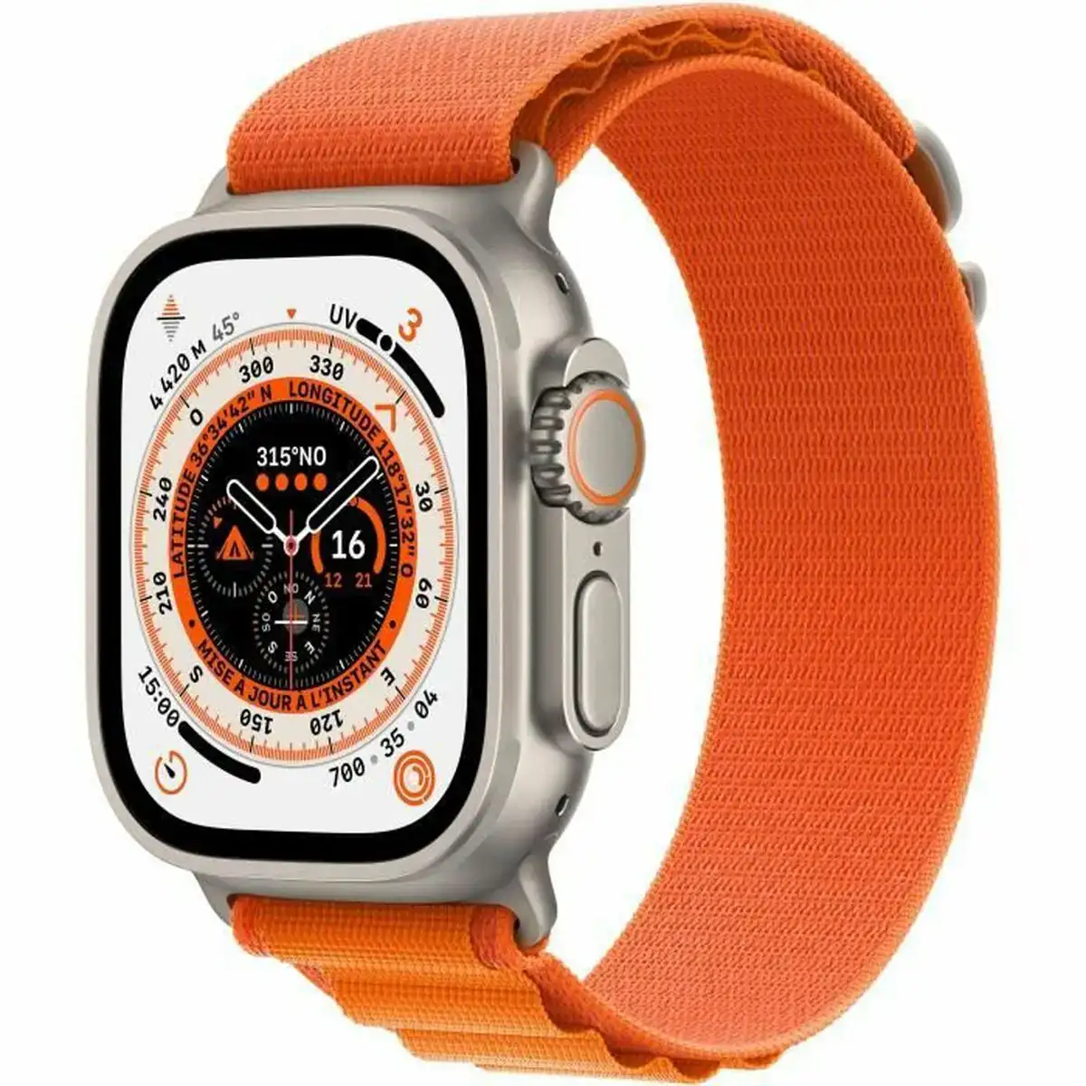 Montre intelligente apple watch ultra 4g watchos 9 orange_8910. DIAYTAR COTE D'IVOIRE - Votre Destination Shopping pour Tous. Parcourez notre boutique en ligne et découvrez une variété de produits pour satisfaire tous vos besoins et désirs.