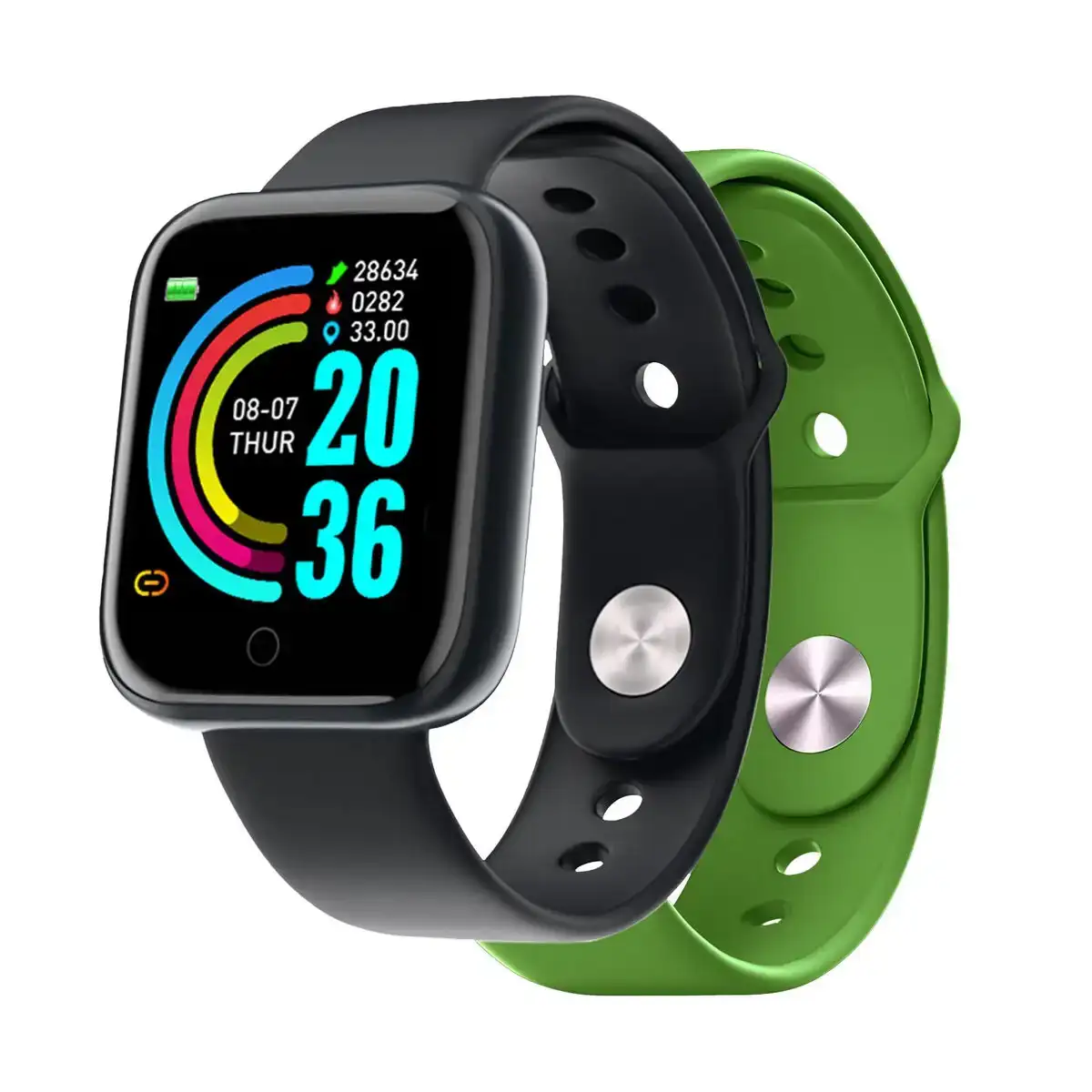 Montre intelligente celly trainerbeatgn noir vert_7064. Bienvenue chez DIAYTAR COTE D'IVOIRE - Où le Shopping Rime avec Diversité. Plongez dans notre univers de produits et découvrez des trésors qui représentent la richesse culturelle du Côte d'Ivoire.