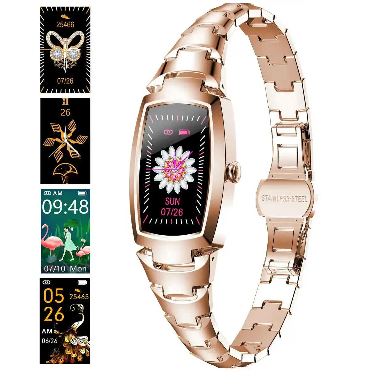 Montre intelligente dore reconditionne a _4630. DIAYTAR COTE D'IVOIRE - Là où Choisir est une Affirmation de Style. Naviguez à travers notre boutique en ligne et choisissez des produits qui vous distinguent et vous valorisent.