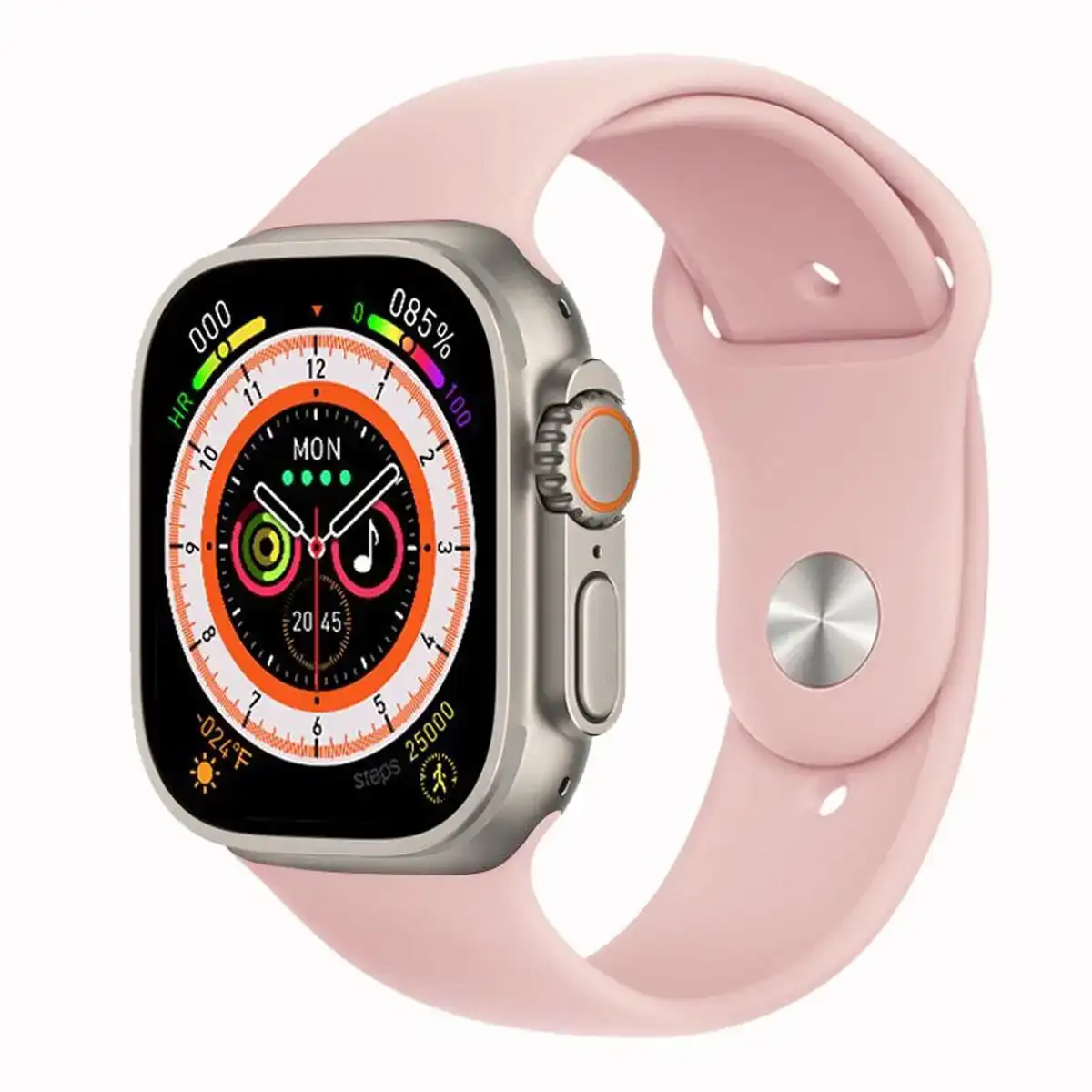 Montre intelligente f8 pink rose_9300. Bienvenue sur DIAYTAR COTE D'IVOIRE - Où Choisir est un Voyage Sensoriel. Plongez dans notre catalogue et trouvez des produits qui éveillent vos sens et embellissent votre quotidien.