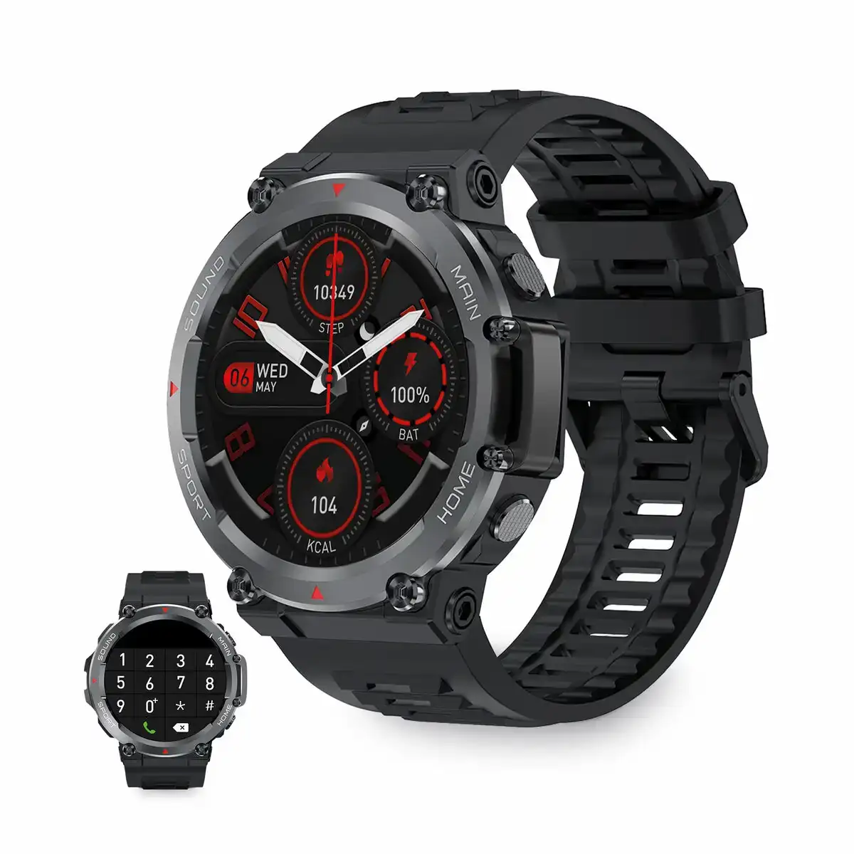 Montre intelligente ksix oslo 1 5 bluetooth 5 0 270 mah noir_9740. DIAYTAR COTE D'IVOIRE - Votre Destination pour un Shopping Unique. Parcourez notre catalogue et trouvez des articles qui vous inspirent et vous édifient.