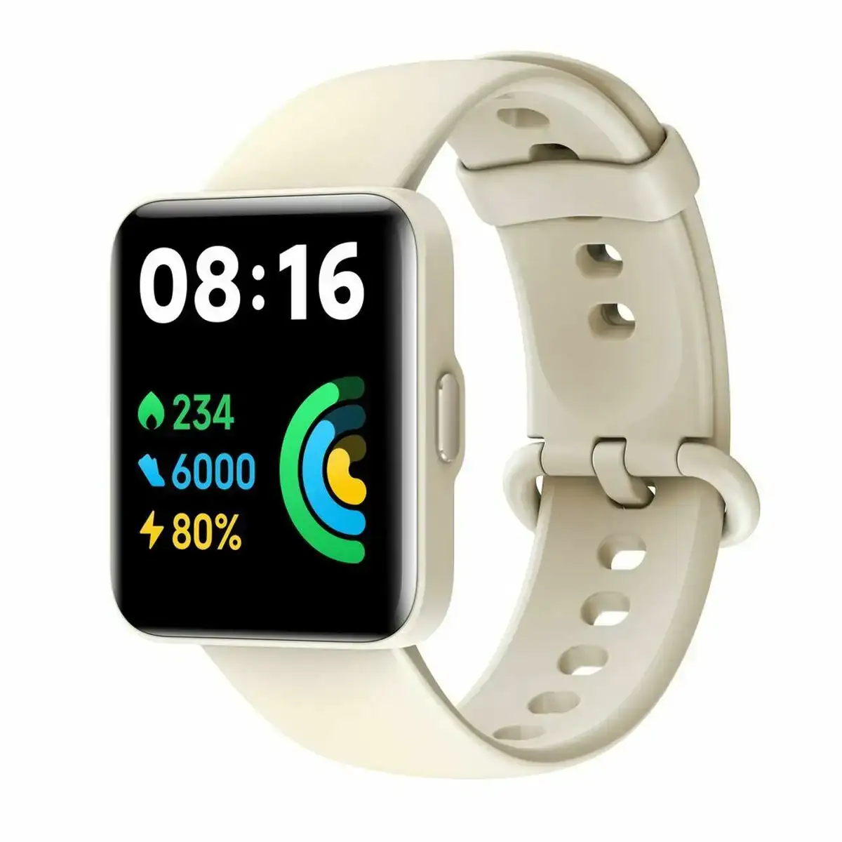 Montre intelligente xiaomi redmi watch 2 lite beige ivoire 41 mm 1 55 _3189. DIAYTAR COTE D'IVOIRE - Où Choisir est un Plaisir. Explorez notre boutique en ligne et choisissez parmi des produits de qualité qui satisferont vos besoins et vos goûts.