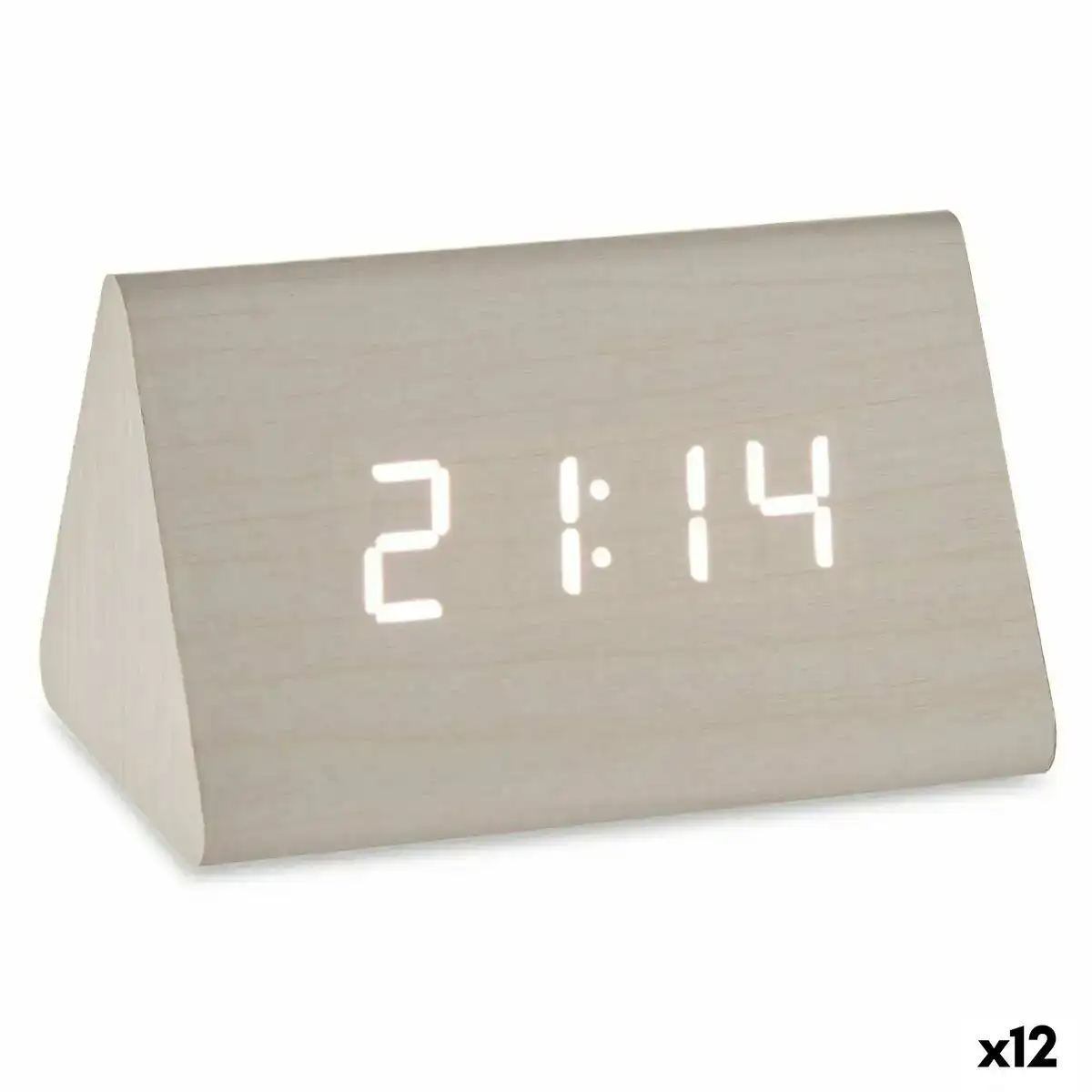 Montre numerique de table blanc pvc bois mdf 11 7 x 7 5 x 8 cm 12 unites _4021. DIAYTAR COTE D'IVOIRE - Votre Plateforme Shopping, Votre Choix Éclairé. Explorez nos offres et choisissez des articles de qualité qui reflètent votre style et vos valeurs.