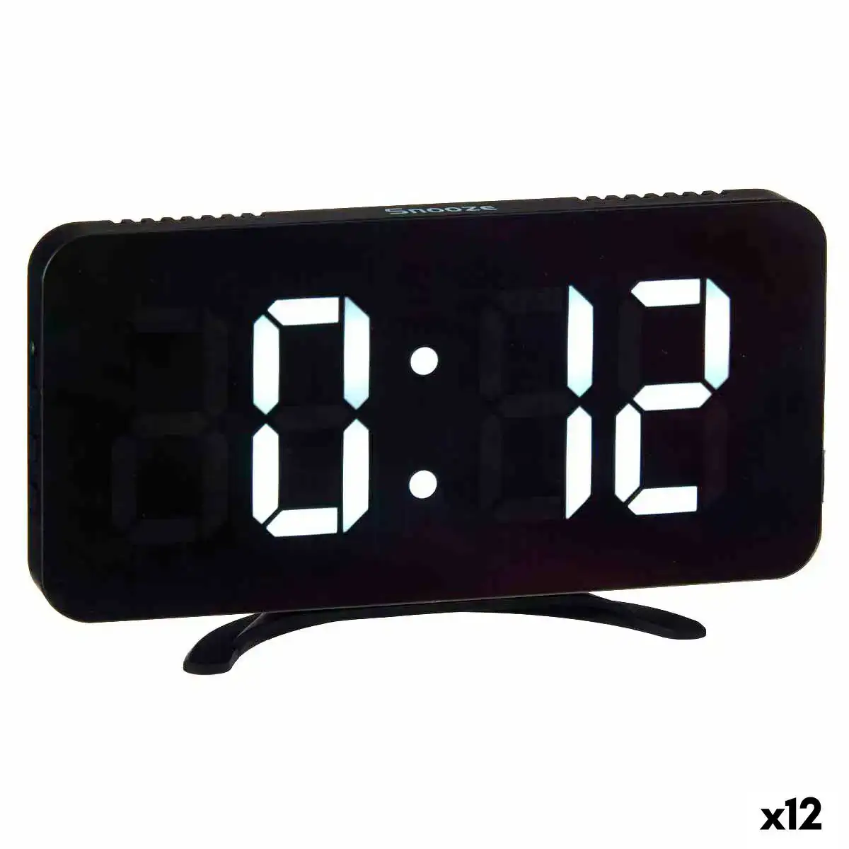 Montre numerique de table noir abs 15 7 x 7 7 x 1 5 cm 12 unites _1424. DIAYTAR COTE D'IVOIRE - Là où la Tradition Devient Tendance. Naviguez à travers notre boutique en ligne et choisissez des produits qui allient l'authenticité au contemporain.