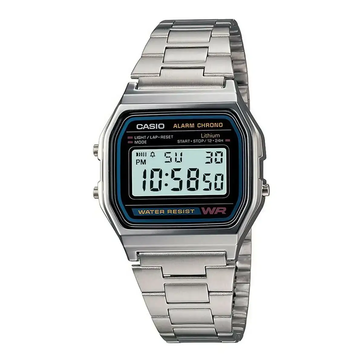 Montre unisexe casio a 158wa 1cr o 33 mm _4633. DIAYTAR COTE D'IVOIRE - L'Art de Vivre l'Élégance Accessible. Parcourez notre gamme variée et choisissez des produits qui ajoutent une touche de sophistication à votre style.