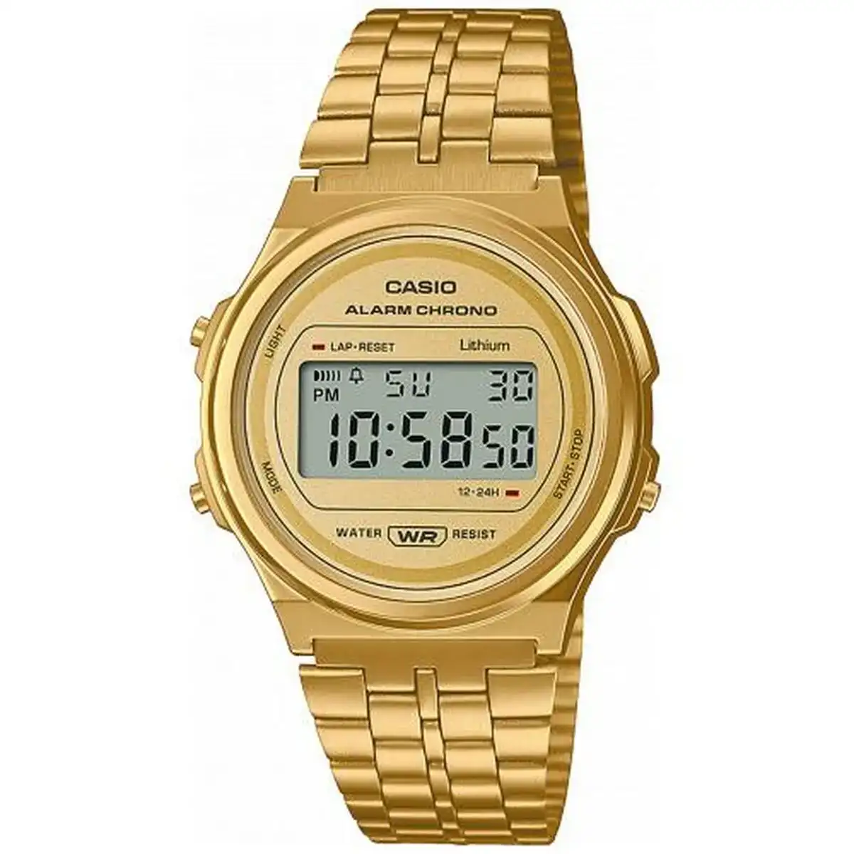 Montre unisexe casio a171weg 9aef dore vintage_9135. DIAYTAR COTE D'IVOIRE - Votre Univers Shopping Éclectique. Explorez nos offres variées et découvrez des articles qui embrassent la diversité et la polyvalence de vos besoins.