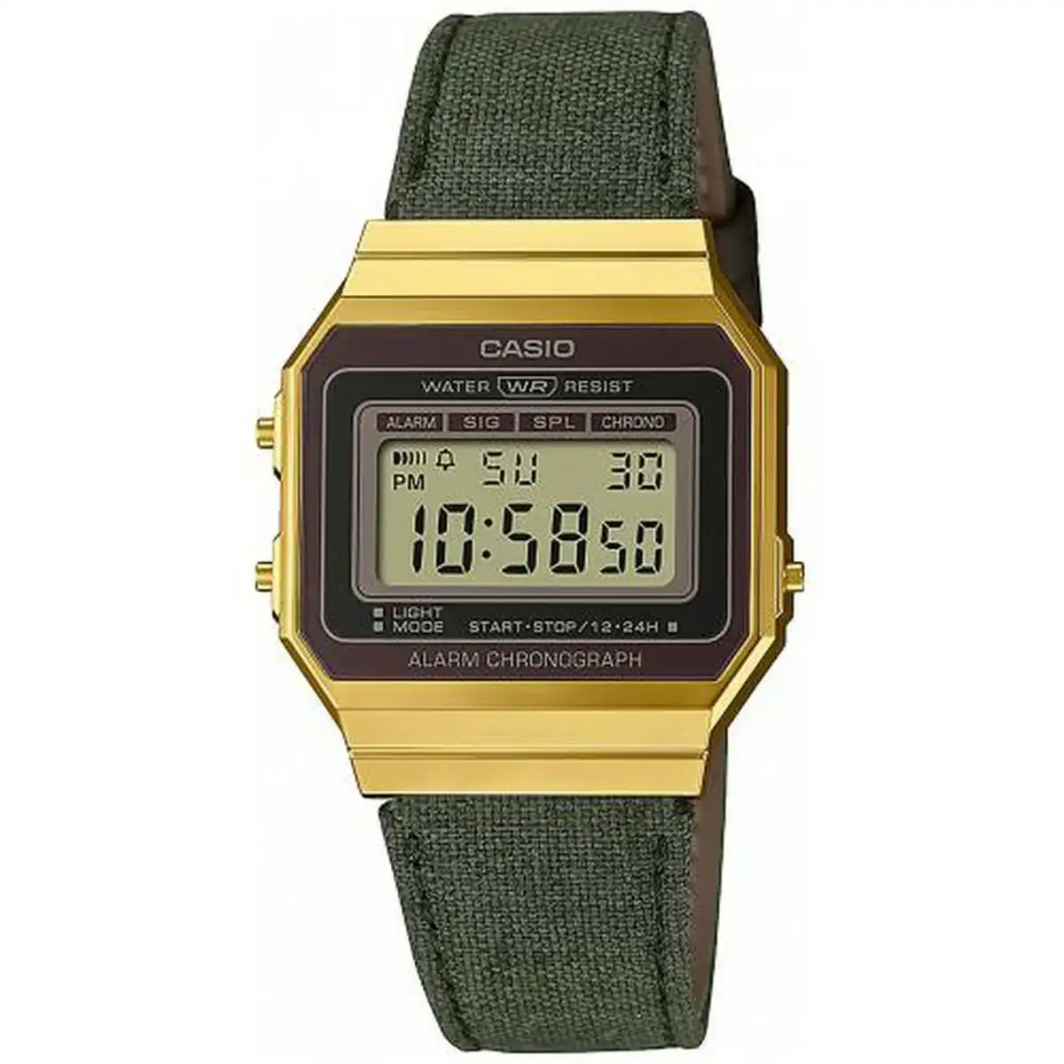 Montre unisexe casio a700wegl 3aef_1791. DIAYTAR COTE D'IVOIRE - Où l'Élégance Rencontré l'Accessibilité. Parcourez notre catalogue et trouvez des produits qui apportent une touche de sophistication à votre vie quotidienne sans compromettre votre budget.