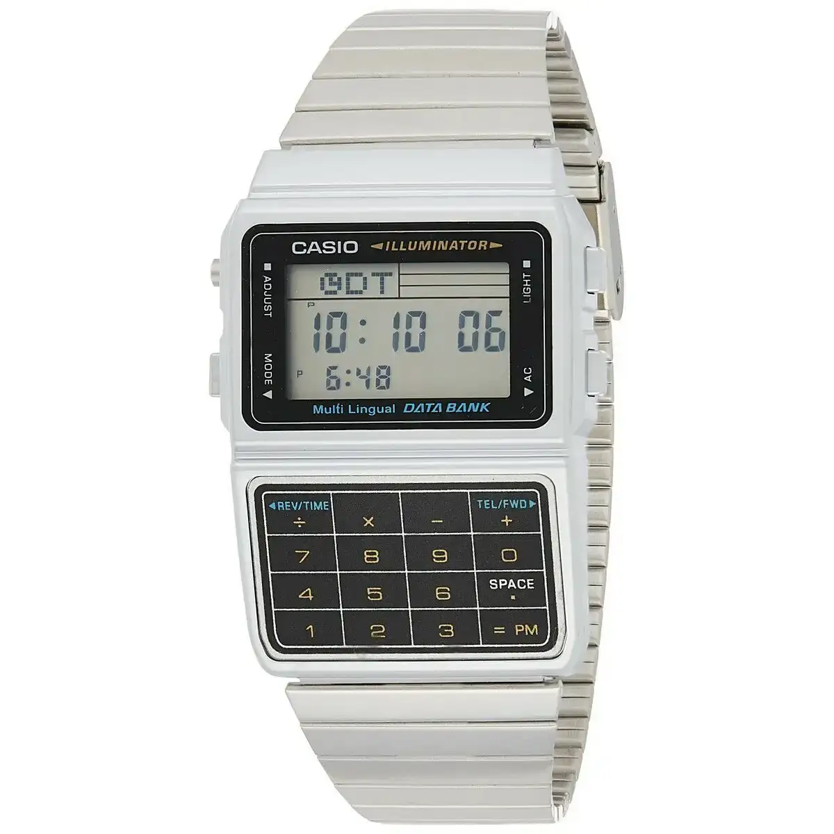 Montre unisexe casio databank calculator steel matt case gris_5142. DIAYTAR COTE D'IVOIRE - Votre Compagnon Shopping, Votre Style Unique. Explorez notre boutique en ligne pour dénicher des trésors qui expriment qui vous êtes, de la mode à la maison.