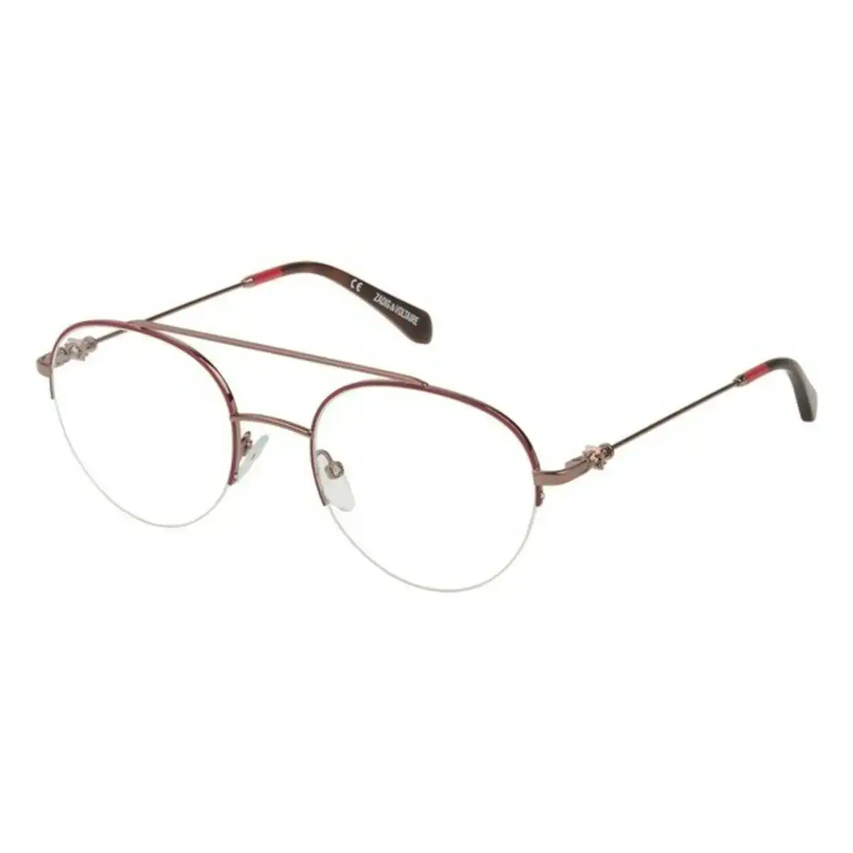 Monture de lunettes femme zadig voltaire vzv205510shl rouge_4027. Entrez dans le Monde de DIAYTAR COTE D'IVOIRE - Où Chaque Produit Raconte une Histoire Unique. Explorez notre sélection et laissez-vous transporter par des récits à travers les articles que vous choisissez.