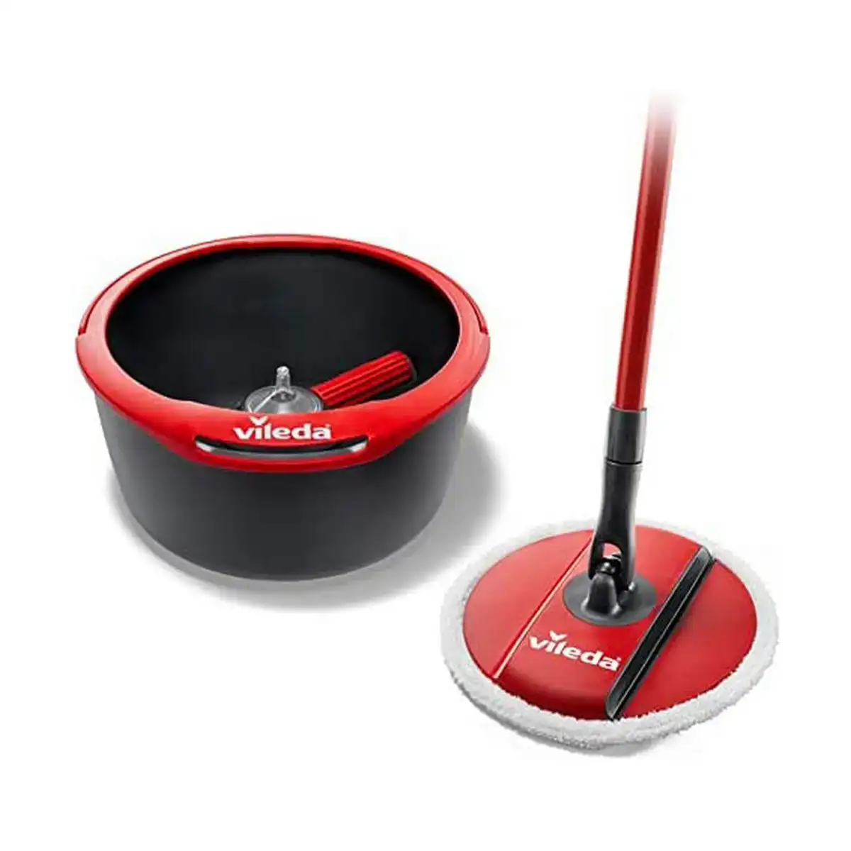 Mop with bucket vileda spin clean plaque tournante polypropylene_1371. DIAYTAR COTE D'IVOIRE - Votre Plaisir Shopping à Portée de Clic. Explorez notre boutique en ligne et trouvez des produits qui ajoutent une touche de bonheur à votre vie quotidienne.