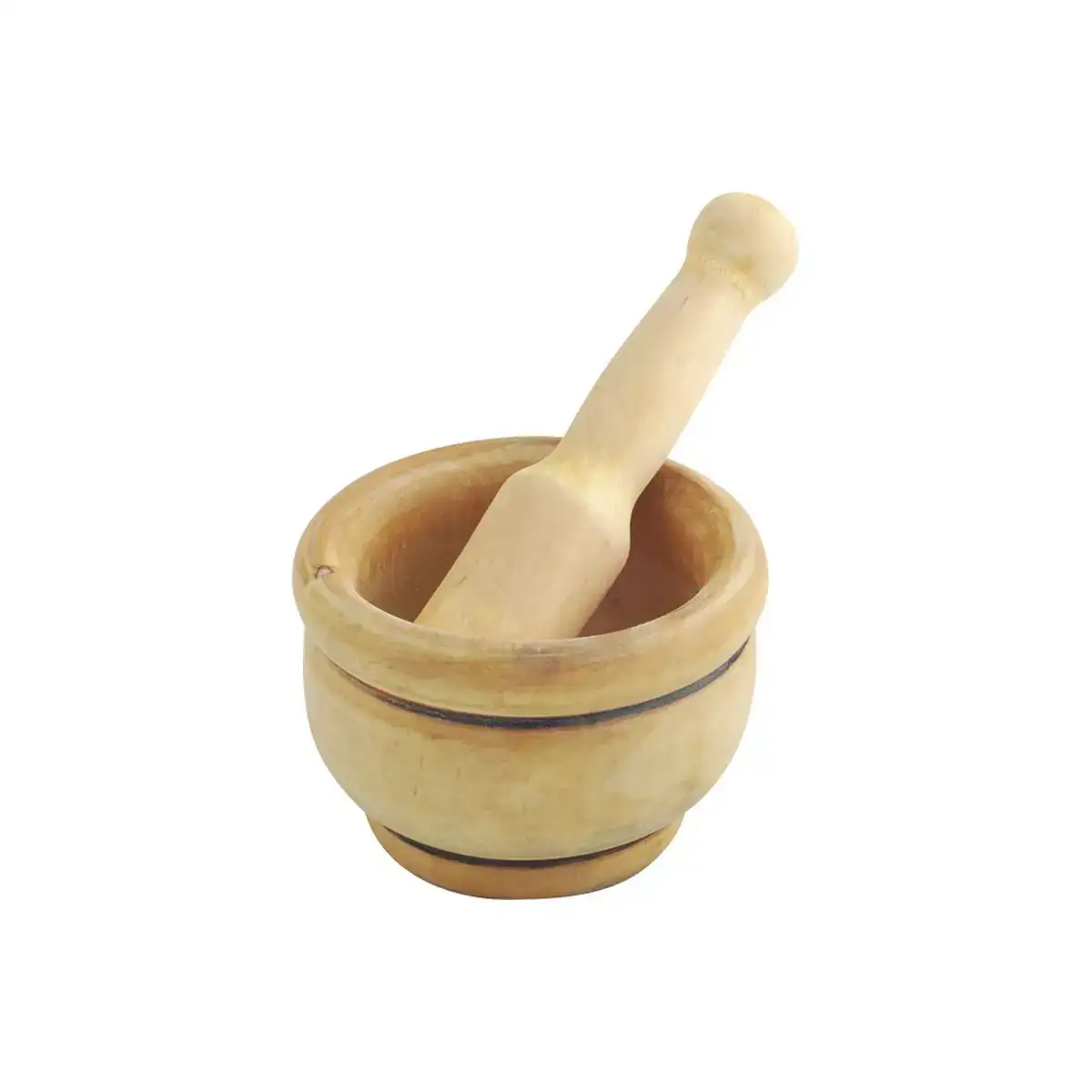 Mortier metaltex bois 12 cm_1454. DIAYTAR COTE D'IVOIRE - Votre Destination de Shopping Authentique au Côte d'Ivoire. Plongez dans notre boutique en ligne pour découvrir des produits qui célèbrent la riche culture et l'artisanat du pays.