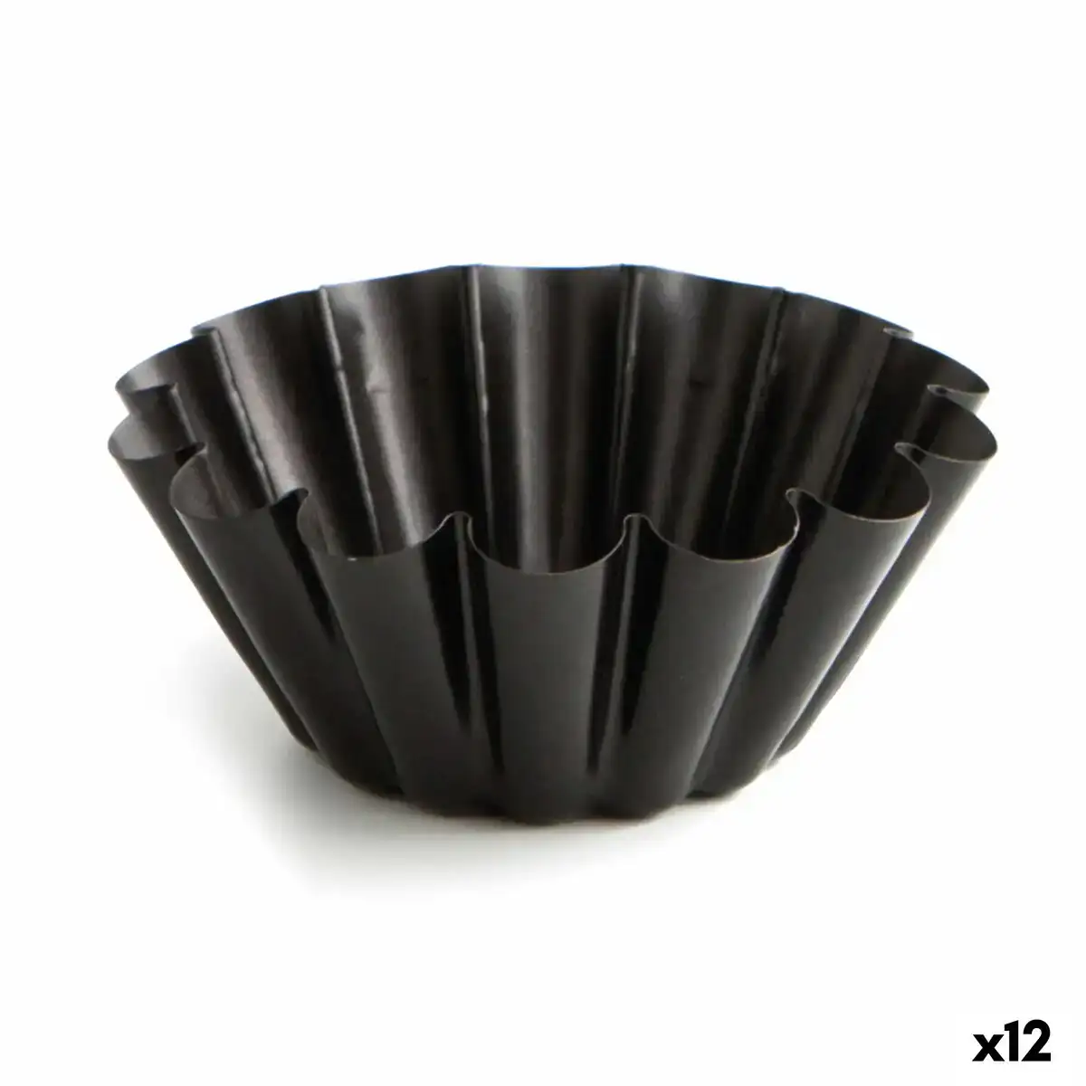 Moule a flan quid sweet grey o 14 cm noir 12 unites _3834. Bienvenue chez DIAYTAR COTE D'IVOIRE - Où le Shopping Devient une Aventure. Découvrez notre collection diversifiée et explorez des produits qui reflètent la diversité du Côte d'Ivoire.