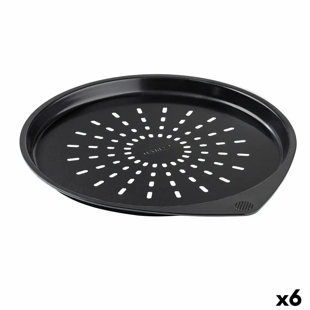 Moule a pizza pyrex magic noir metal o 30 cm 6 unites _1793. DIAYTAR COTE D'IVOIRE - L'Art de Choisir, l'Art de Se Distinquer. Naviguez à travers notre catalogue et choisissez des produits qui ajoutent une note d'élégance à votre style unique.