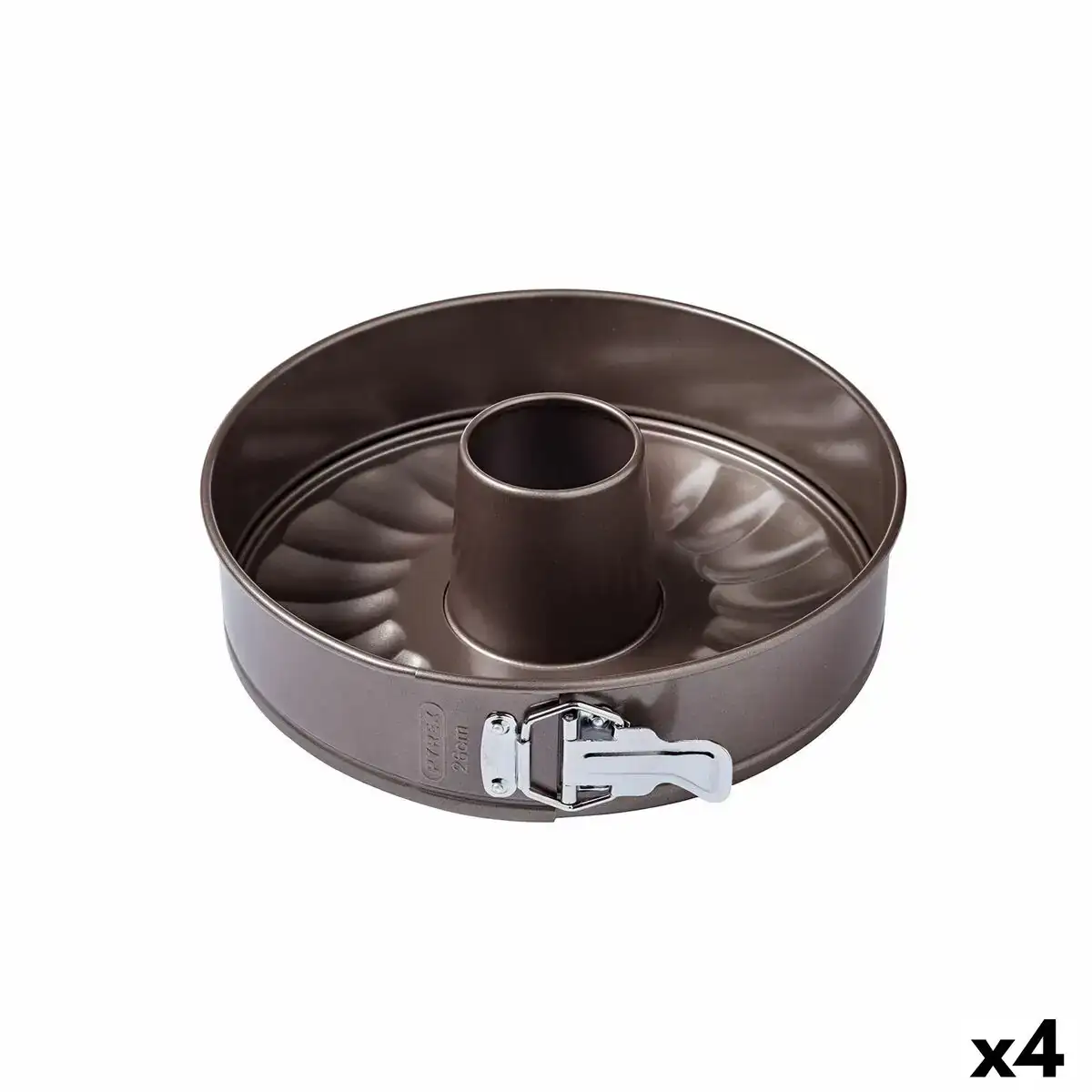 Moule amovible pyrex asimetria bague noir metal 4 unites o 26 cm_9681. DIAYTAR COTE D'IVOIRE - Votre Plateforme Shopping de Confiance. Naviguez à travers nos rayons et choisissez des produits fiables qui répondent à vos besoins quotidiens.
