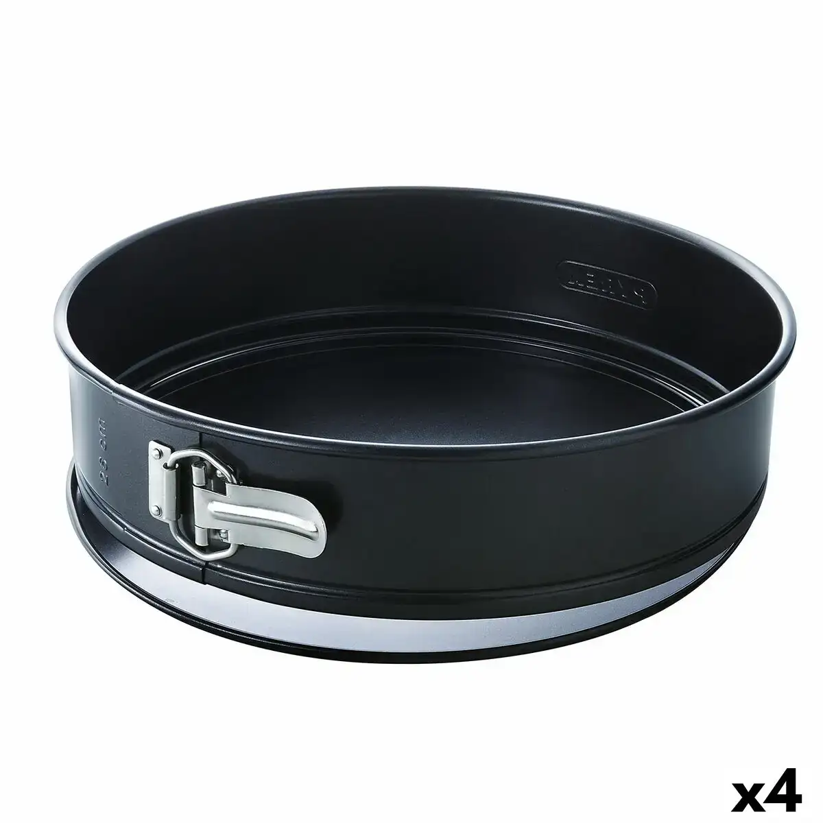 Moule amovible pyrex magic rond noir 20 cm metal 4 unites_5303. DIAYTAR COTE D'IVOIRE - Votre Source de Trouvailles uniques. Naviguez à travers notre catalogue et trouvez des articles qui vous distinguent et reflètent votre unicité.
