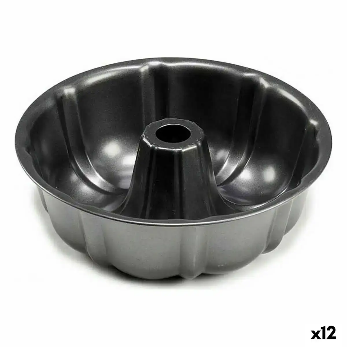 Moule pour four bague gris fonce metal 25 4 x 8 x 25 4 cm 12 unites _3322. DIAYTAR COTE D'IVOIRE - L'Art de Vivre l'Élégance Accessible. Parcourez notre gamme variée et choisissez des produits qui ajoutent une touche de sophistication à votre style.