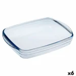 Moule pour four o cuisine rectangulaire transparent verre 23 x 15 x 5 cm 6 unites _5799. DIAYTAR COTE D'IVOIRE - Votre Passage vers l'Élégance Abordable. Explorez notre collection où chaque produit est choisi pour sa qualité et son accessibilité, incarnant ainsi l'essence du Côte d'Ivoire.