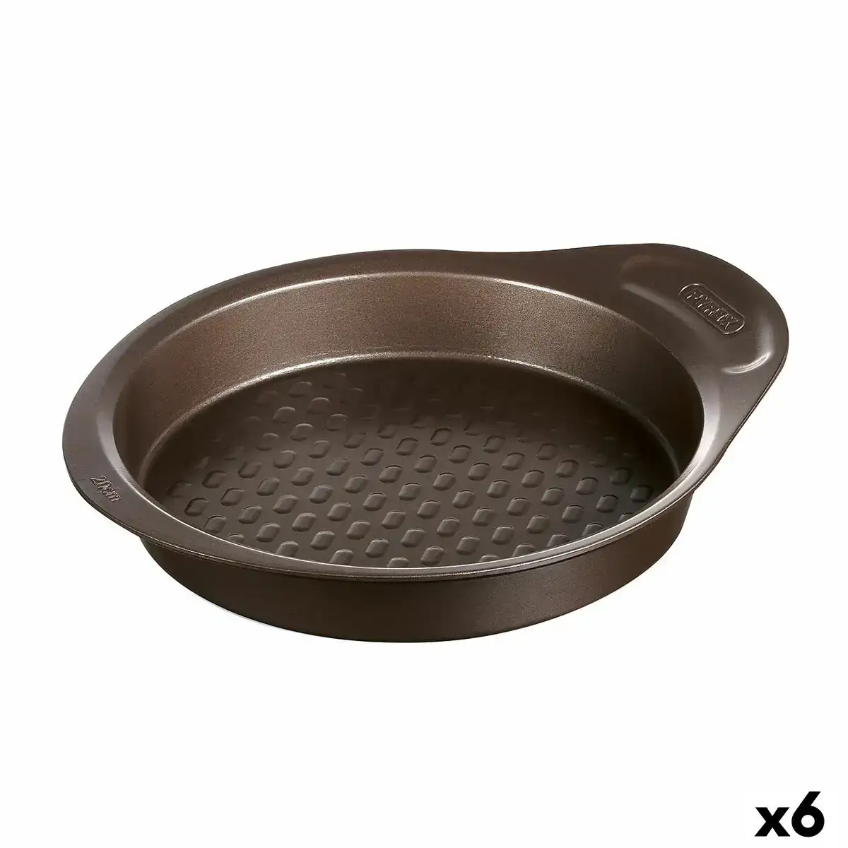Moule pour four pyrex asimetria rond noir o 26 cm 6 unites _1624. DIAYTAR COTE D'IVOIRE - Là où Chaque Produit a son Propre Éclat. Explorez notre boutique en ligne et trouvez des articles qui ajoutent de la brillance à votre quotidien.