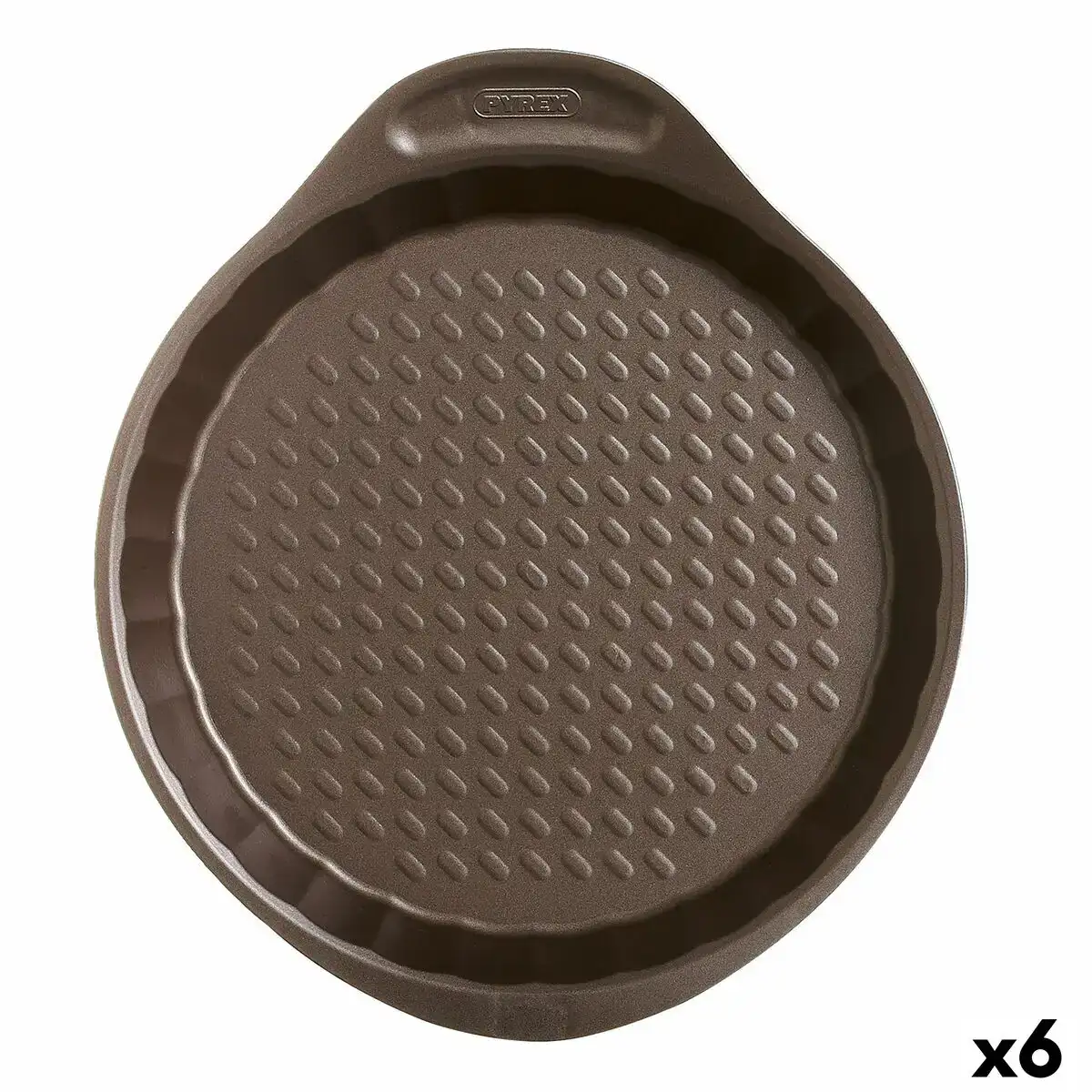 Moule pour four pyrex asimetria rond noir plat 27 x 4 cm 6 unites _3060. Bienvenue chez DIAYTAR COTE D'IVOIRE - Où Chaque Produit a son Histoire. Découvrez notre sélection unique et trouvez des articles qui racontent la richesse culturelle et artistique du Côte d'Ivoire.