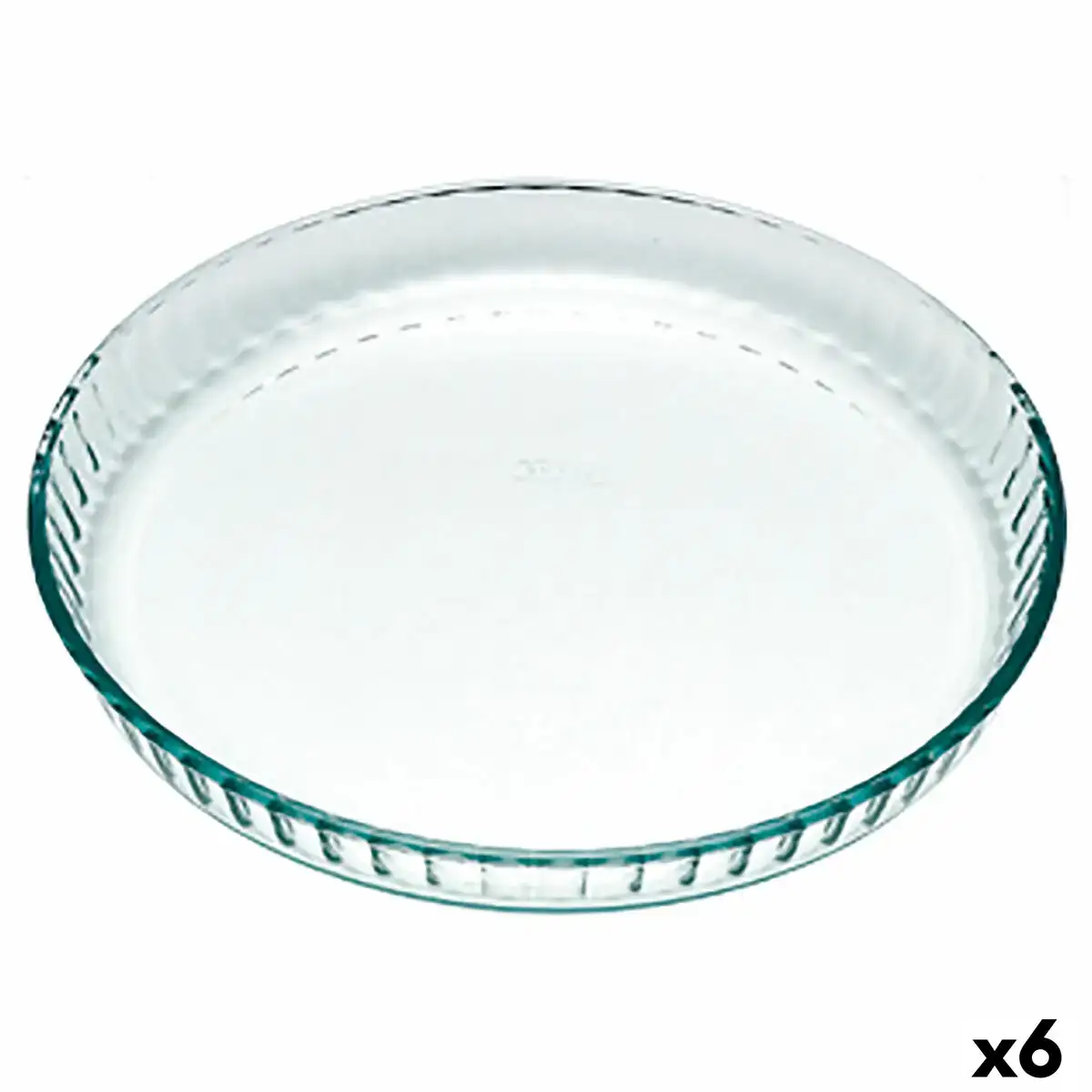 Moule pour four pyrex classic rond plat transparent 25 x 25 x 4 cm 6 unites _1617. DIAYTAR COTE D'IVOIRE - Où la Mode et le Confort se Rencontrent. Plongez dans notre univers de produits et trouvez des articles qui vous habillent avec style et aisance.