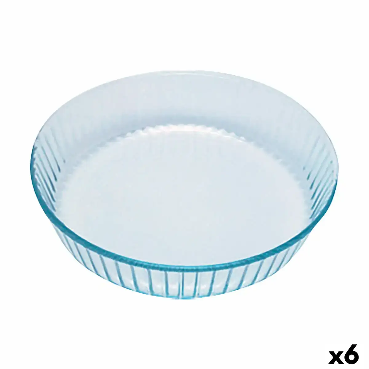 Moule pour four pyrex classic rond transparent 27 x 27 x 6 cm 6 unites _2794. Bienvenue sur DIAYTAR COTE D'IVOIRE - Où Chaque Détail compte. Plongez dans notre univers et choisissez des produits qui ajoutent de l'éclat et de la joie à votre quotidien.