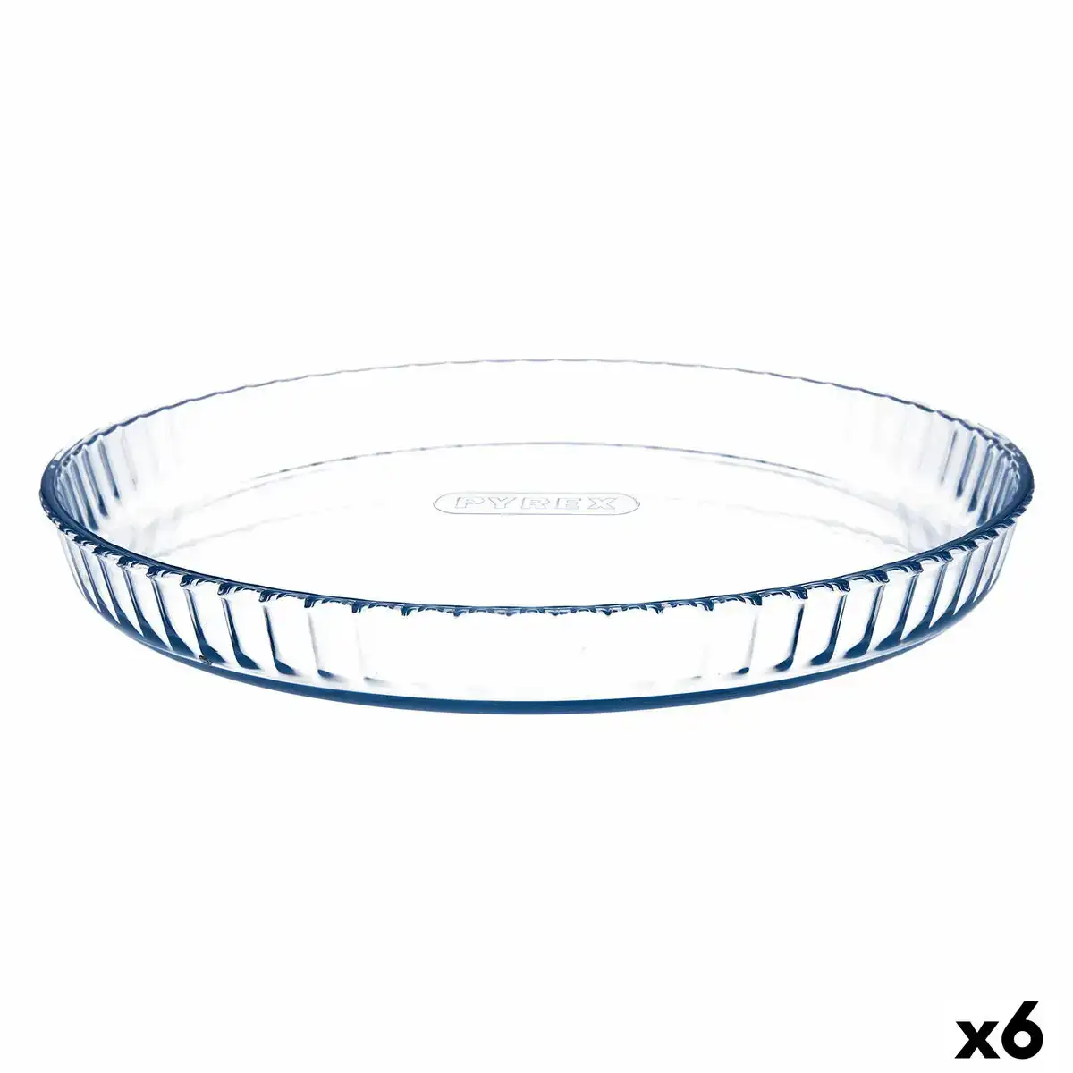 Moule pour four pyrex classic vidrio plat rond transparent verre 6 unites 31 x 31 x 4 cm_8300. Plongez dans l'Expérience DIAYTAR COTE D'IVOIRE - Où Chaque Produit a une Histoire. Explorez notre boutique en ligne pour trouver des articles qui incarnent la passion et la créativité du Côte d'Ivoire.
