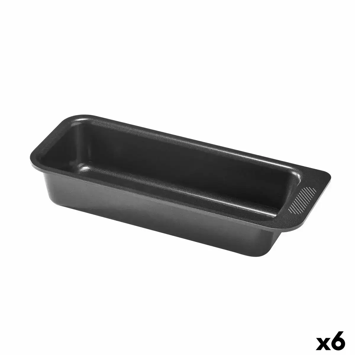 Moule pour four pyrex magic rectangulaire noir o 26 cm 6 unites _6845. DIAYTAR COTE D'IVOIRE - Votre Escale Shopping incontournable. Explorez notre boutique en ligne et dénichez des trésors qui reflètent la richesse culturelle et la modernité du Côte d'Ivoire.