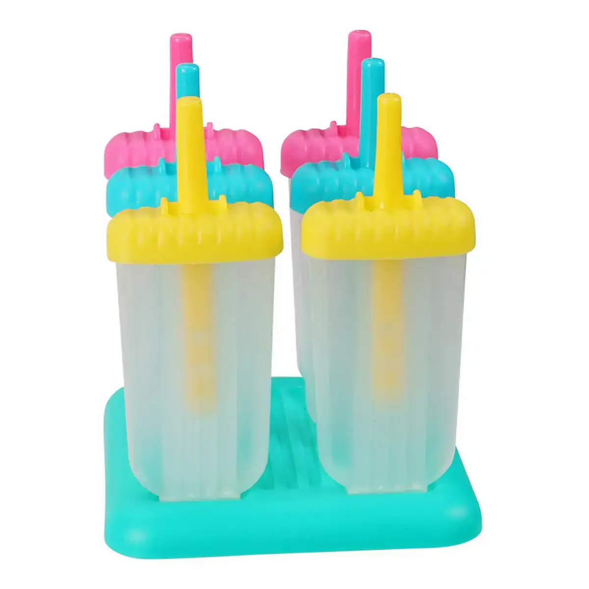 Moule pour glaces excellent houseware multicouleur polypropylene 40 ml 6 unites _6089. DIAYTAR COTE D'IVOIRE - Où Choisir est un Acte d'Amour pour le Côte d'Ivoire. Explorez notre boutique en ligne et choisissez des articles qui célèbrent la culture et l'artisanat du pays.